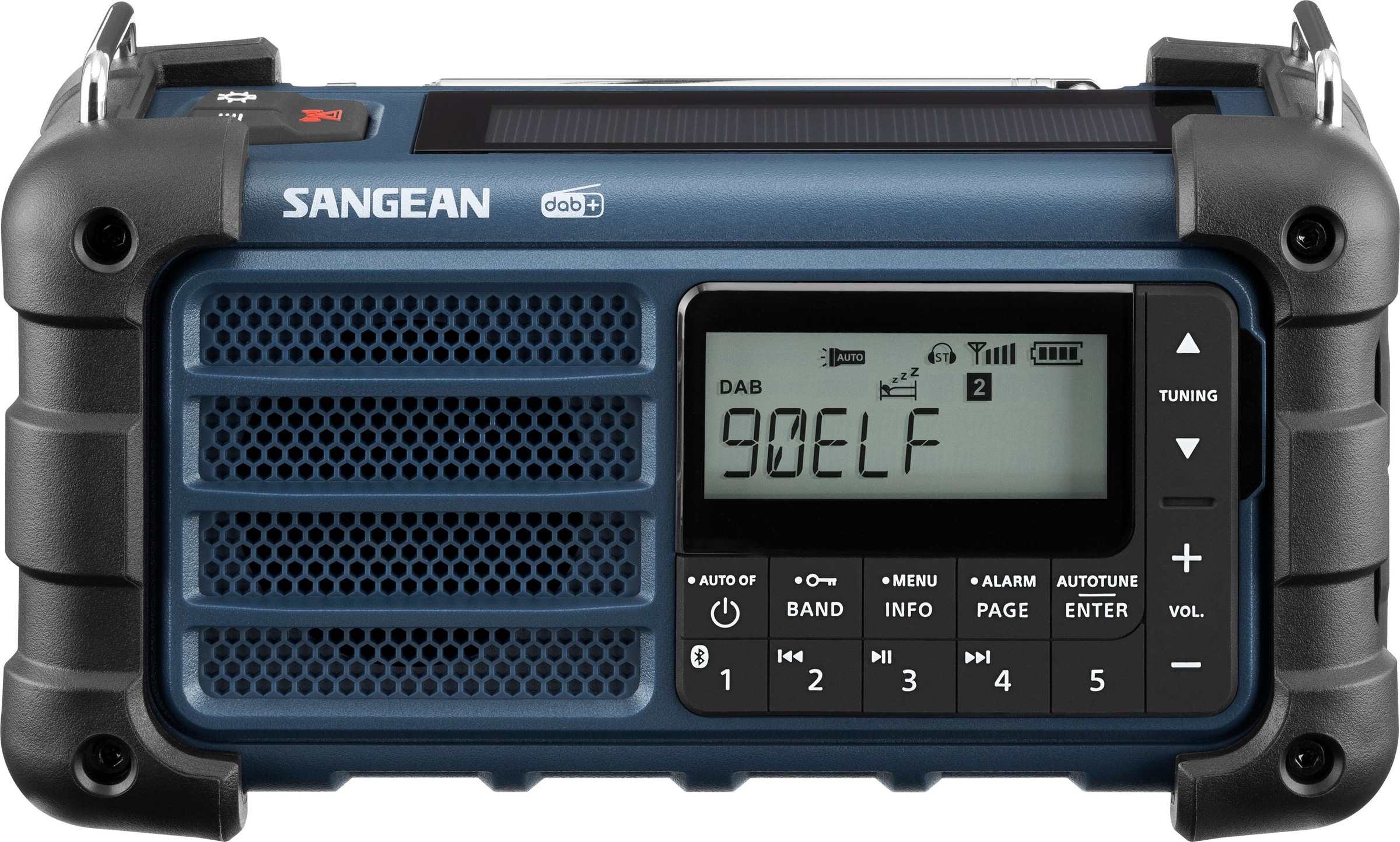 Sangean Notfallradio »SANGEAN MMR-99DAB«, (Bluetooth Digitalradio (DAB+)-FM-Tuner mit RDS)