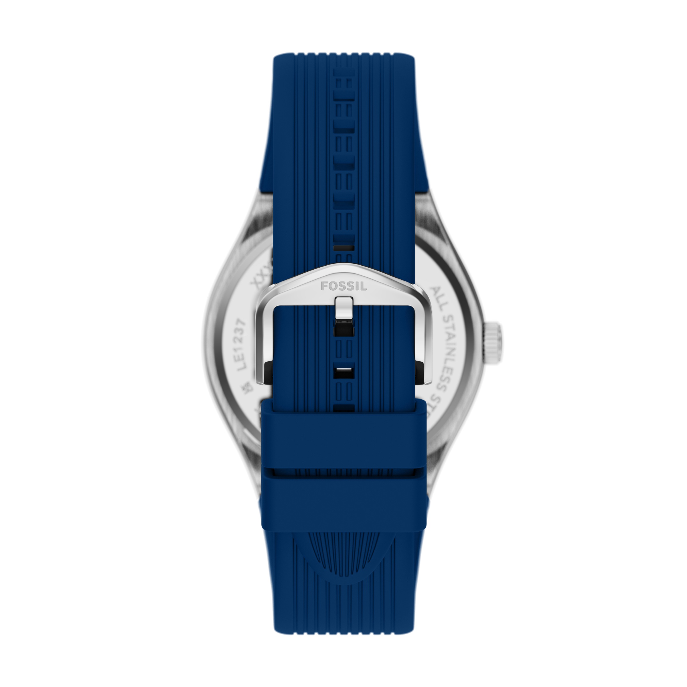 Fossil Quarzuhr »World Flags Big Tic« Armbanduhr, Herrenuhr, Silikonarmband, analog, digital