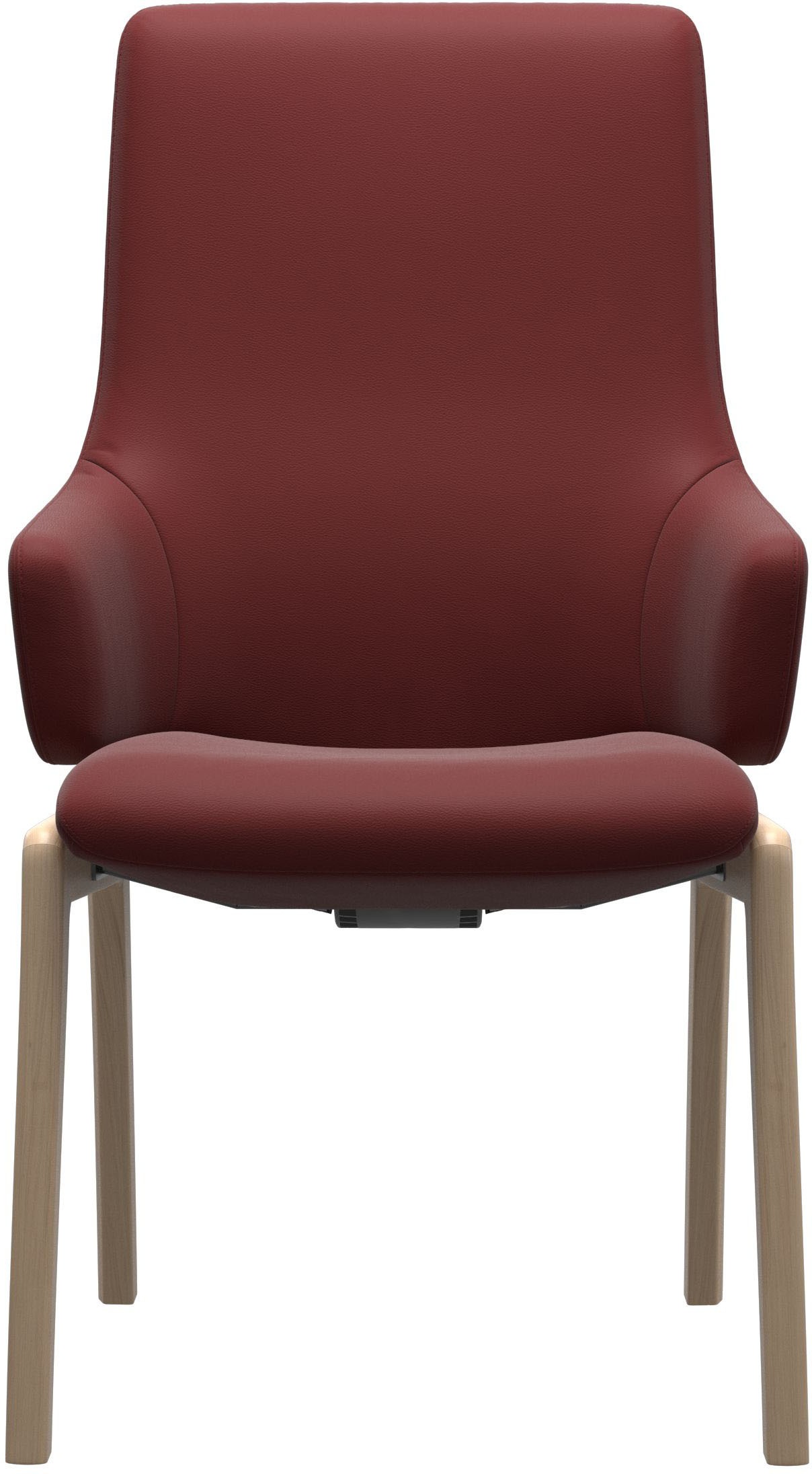 Stressless® Polsterstuhl »Laurel«, Leder PALOMA, High Back mit Armlehne, Größe L, mit abgerundeten Beinen in Eiche