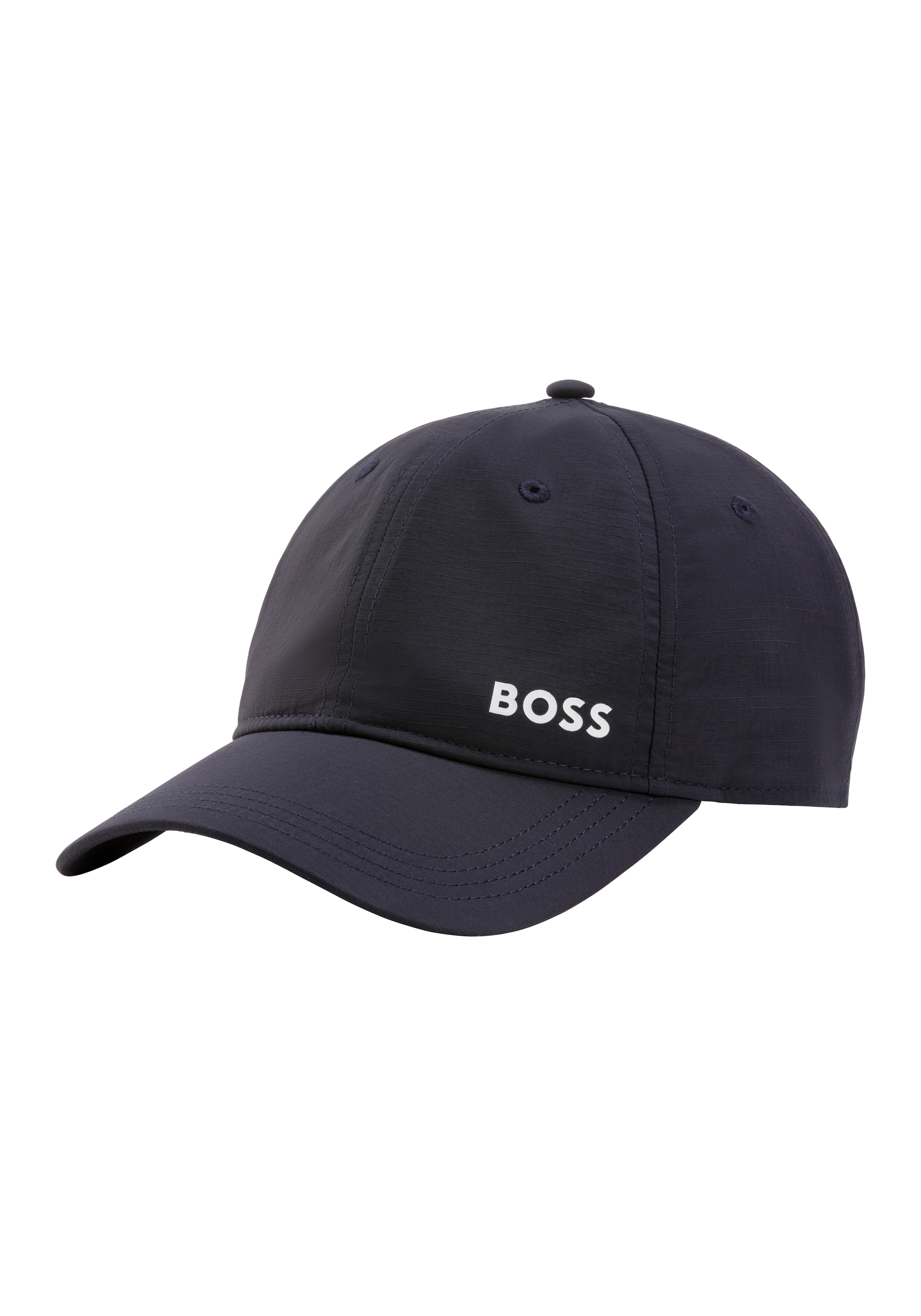 BOSS GREEN Fitted Cap »Lach-RS«, Technical Sport Ripstop, UV-Protection, Weite verstellbar