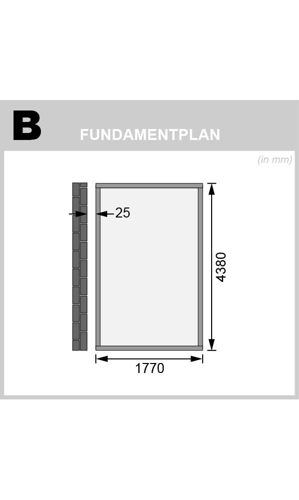 Karibu Gartenhaus »Wurmberg 5« terragrau oder naturbelassen