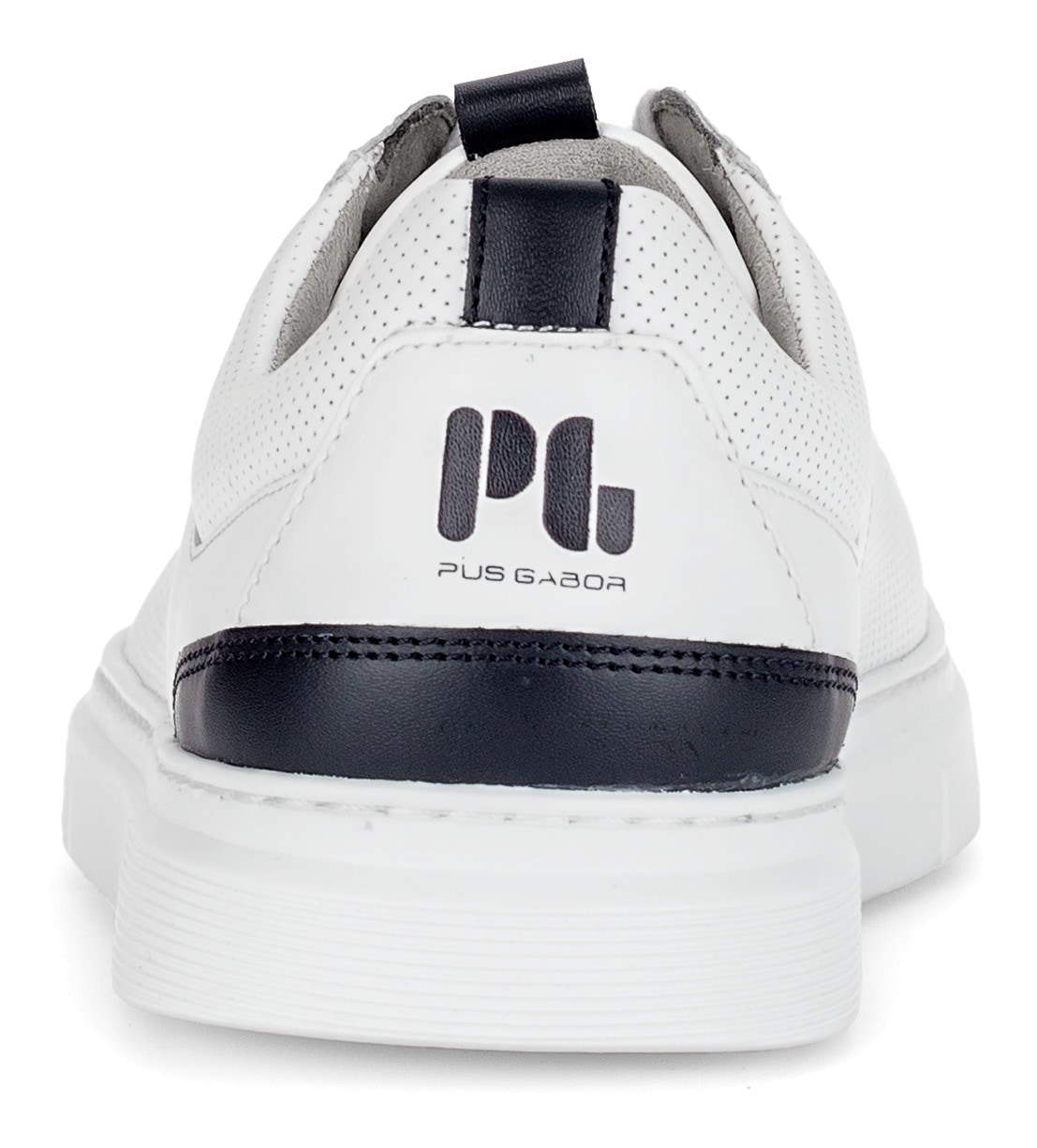 Pius Gabor Plateausneaker, Freizeitschuh, Halbschuh, Schnürschuh mit Perforierung, Weite G