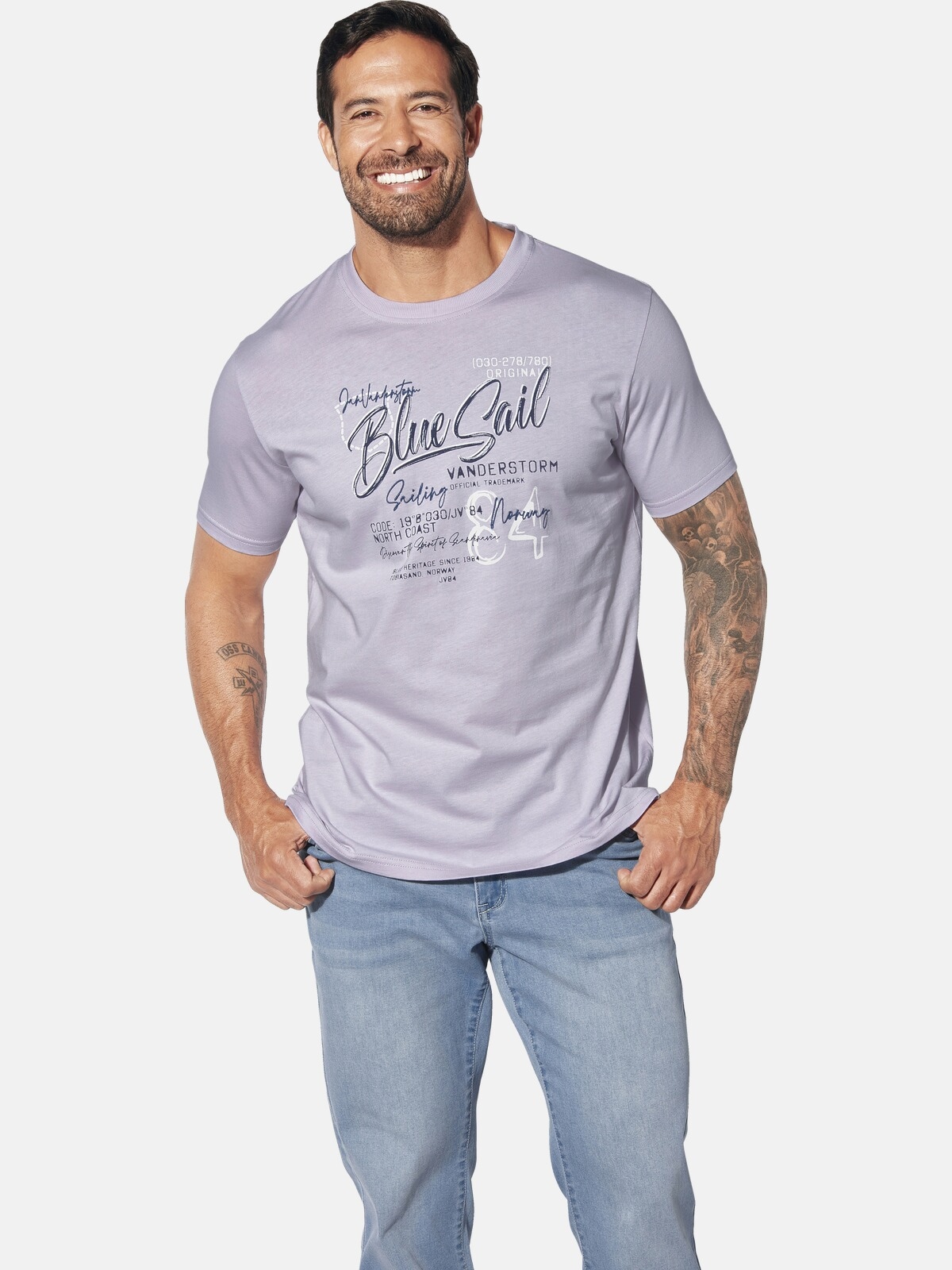 Jan Vanderstorm T-Shirt »T-Shirt OTHAN«