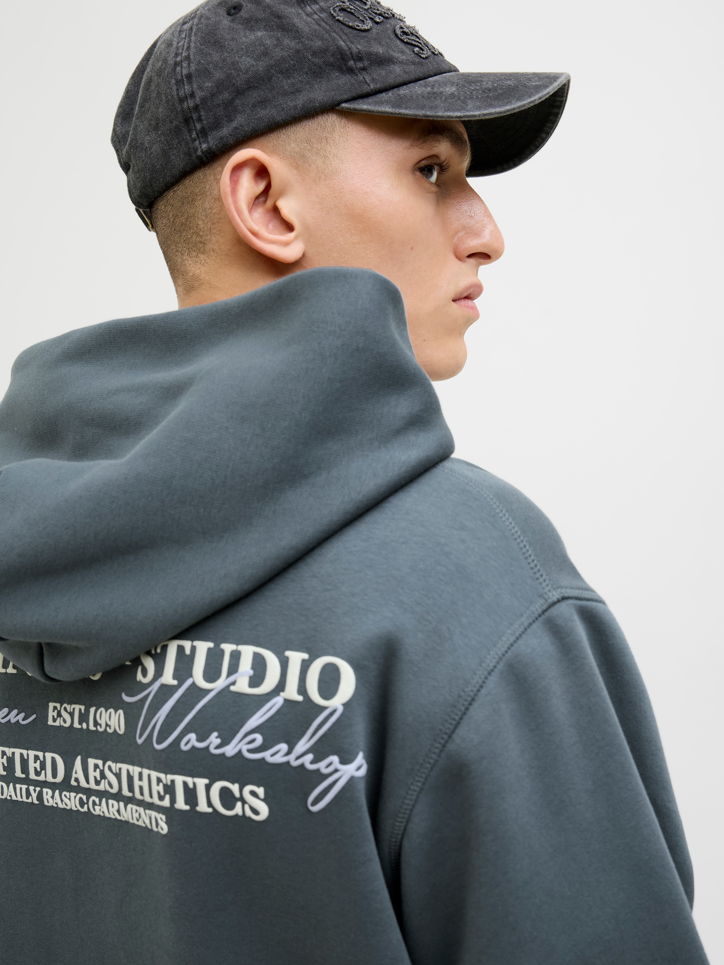 Jack & Jones Kapuzensweatshirt »JORISLINGTON BACK SWEAT HOOD SN«