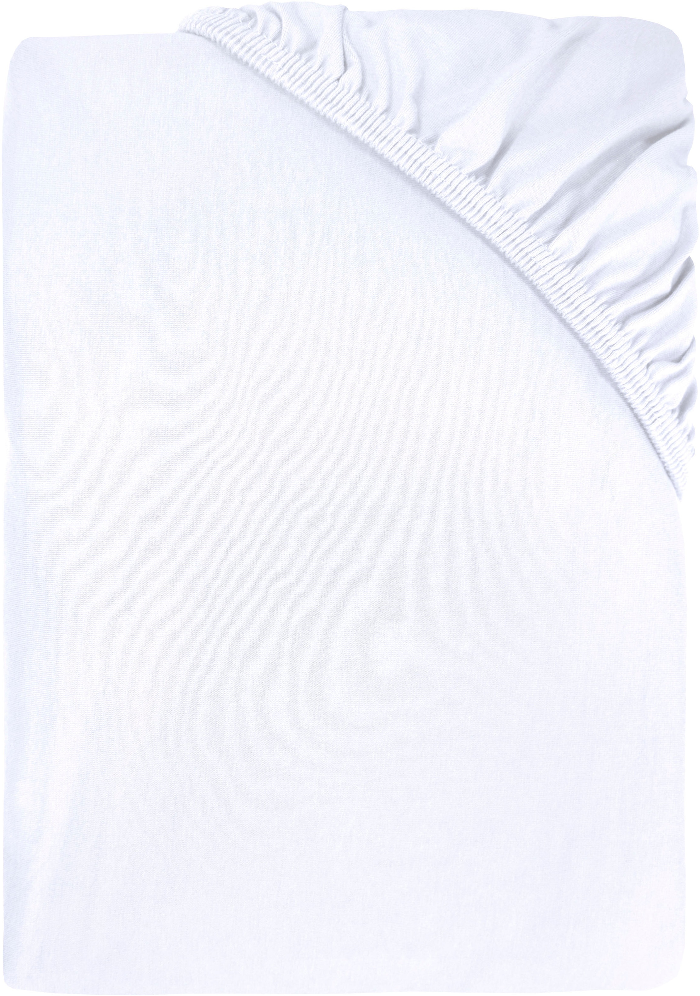 Dyckhoff Spannbettlaken »Uni« Angenehm weich, besonders flexibel, bis 25cm Matratzenhöhe