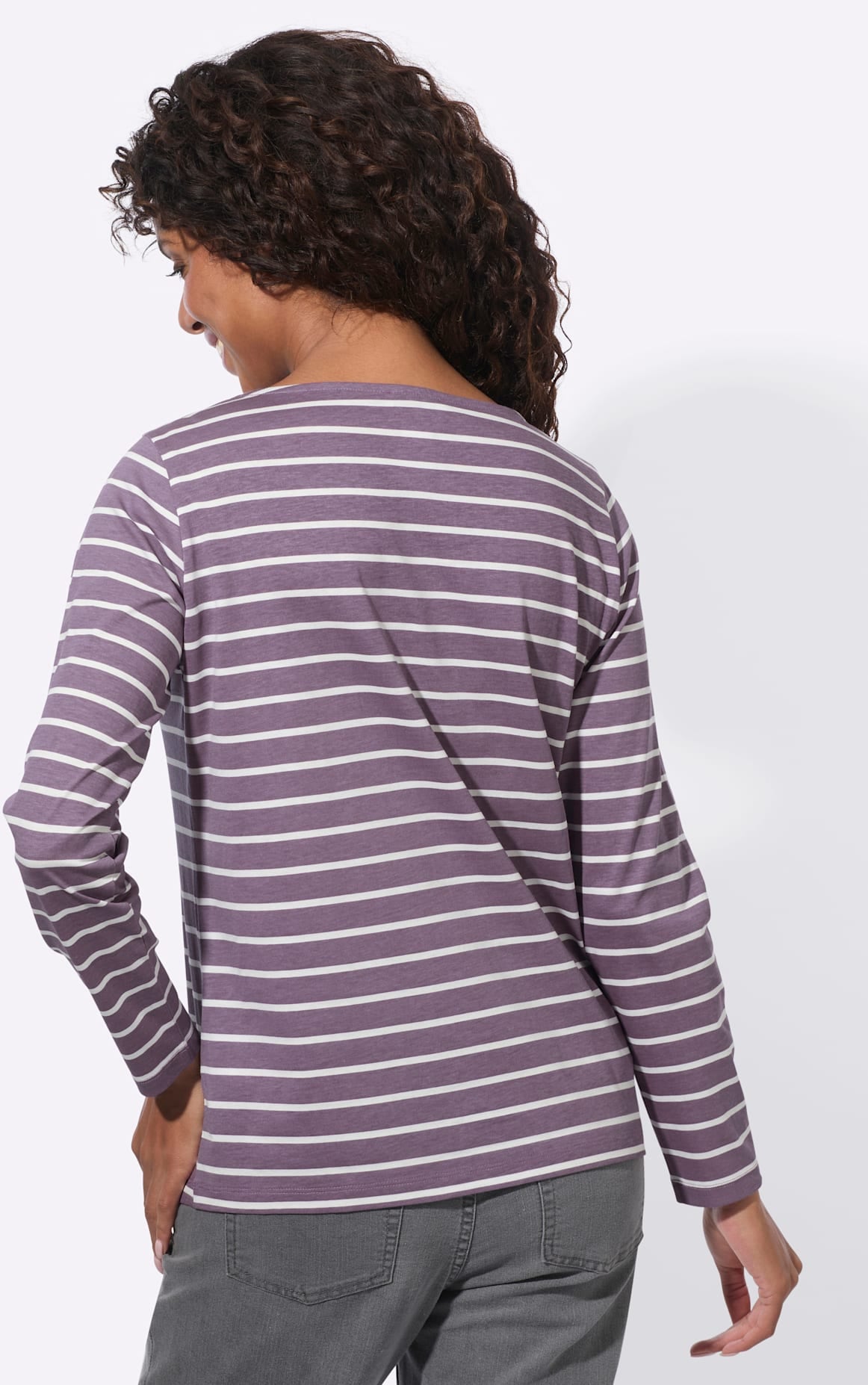 Casual Looks Rundhalsshirt »Ringelshirt« 1