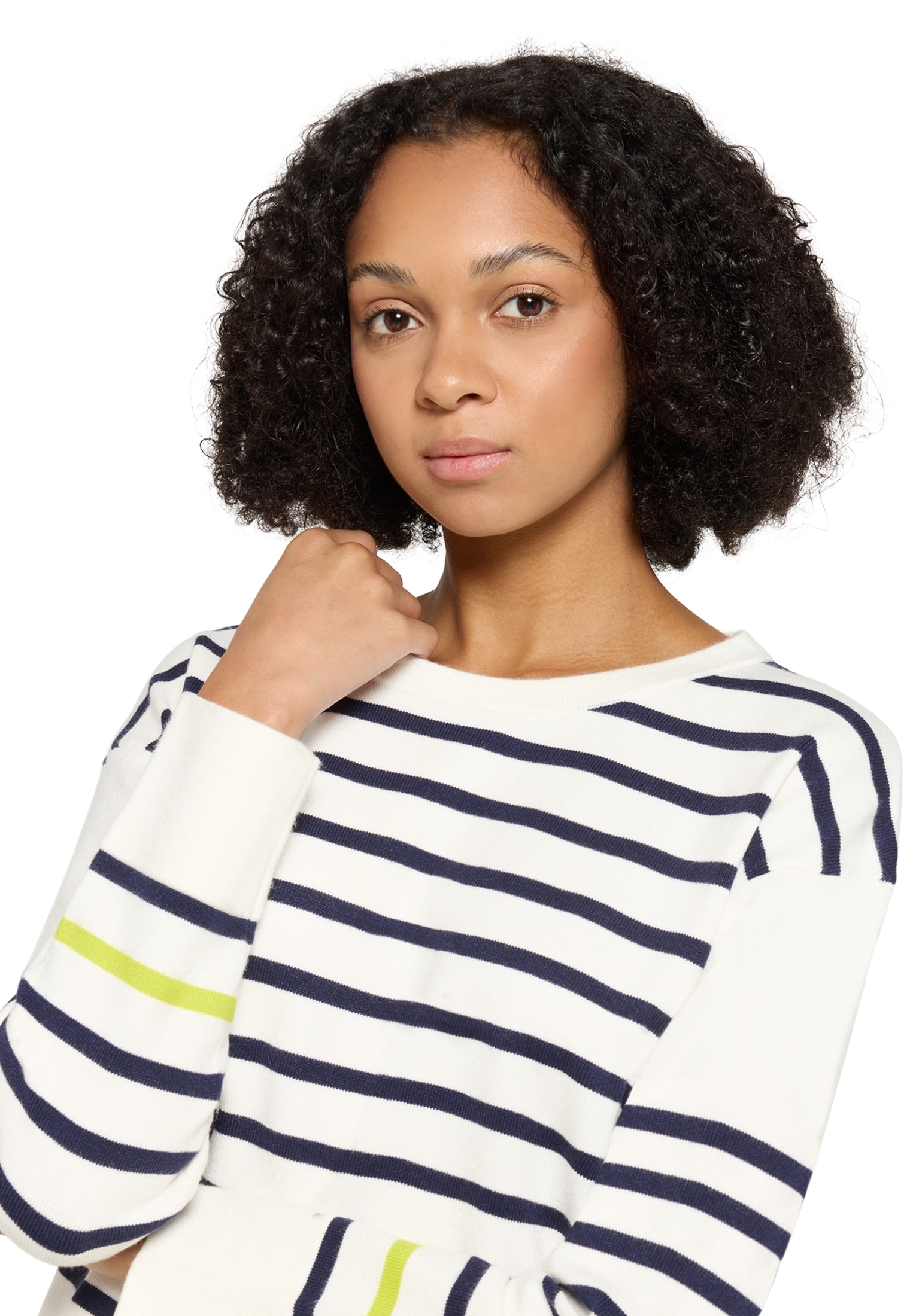 Cartoon Strickpullover »Strickpullover mit Rundhalsausschnitt«