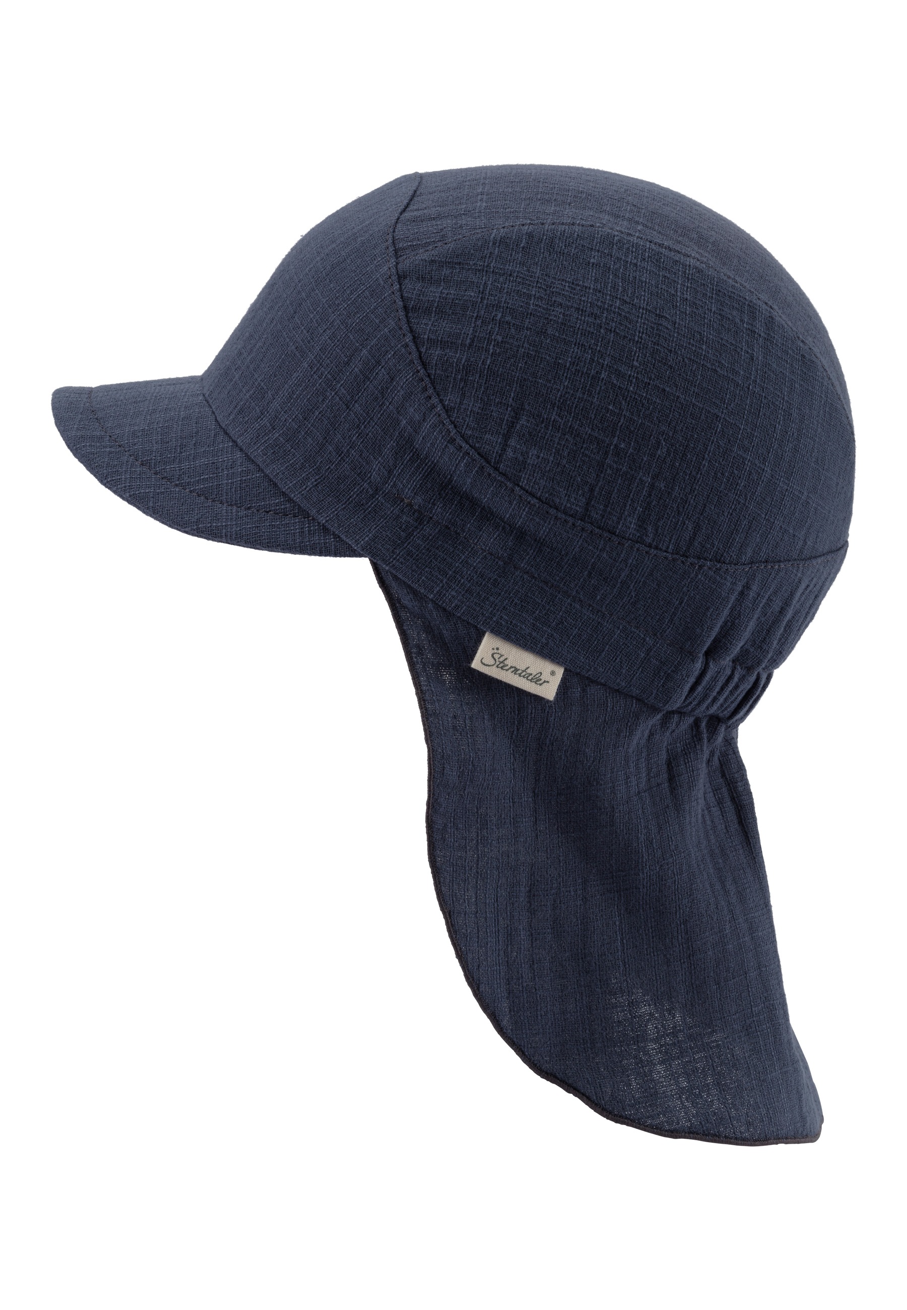 Sterntaler® Schirmmütze »Schirmmütze mit Nackenschutz einfarbig«