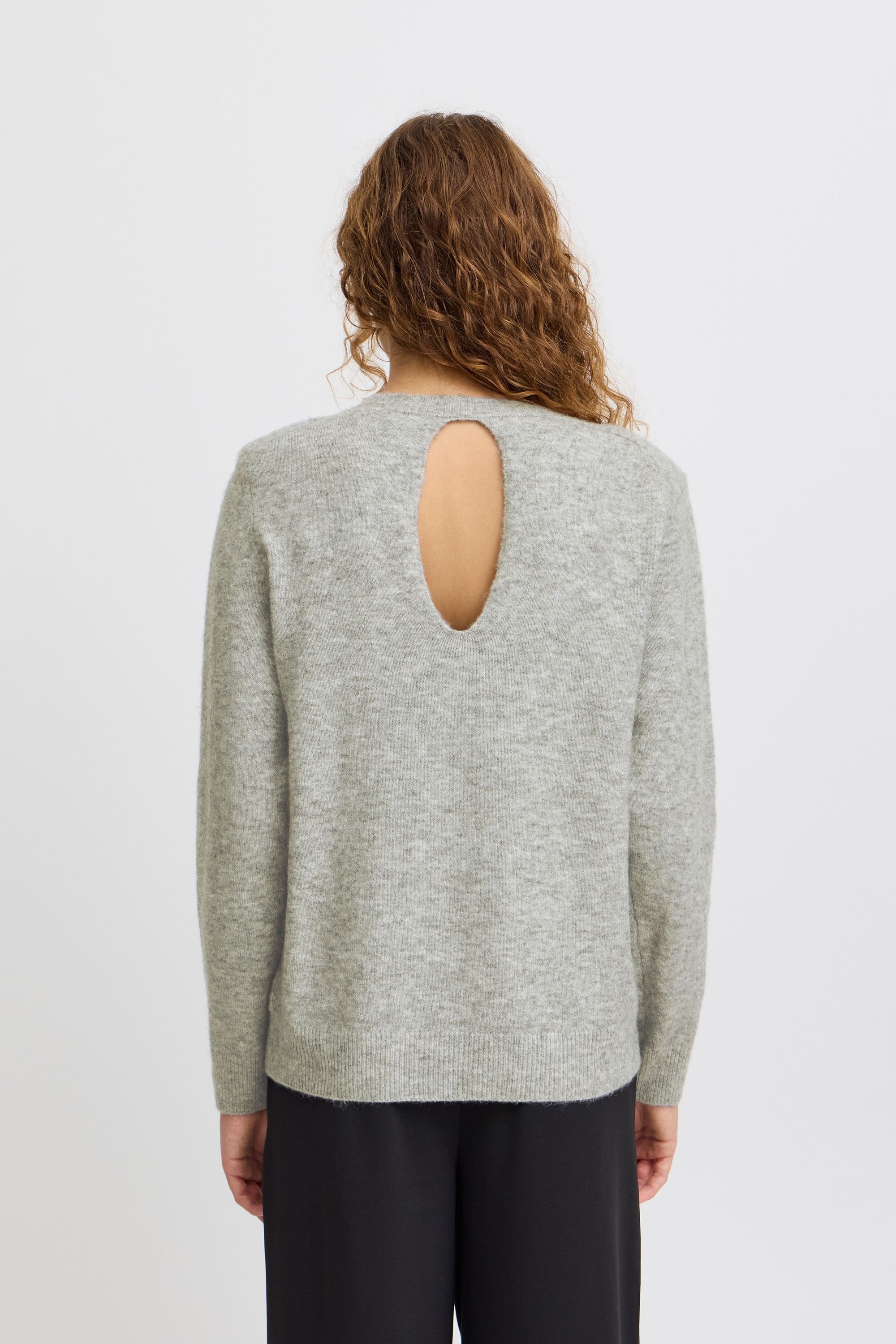 Ichi Strickfleece-Pullover »Strickpullover IHMACON LS8«