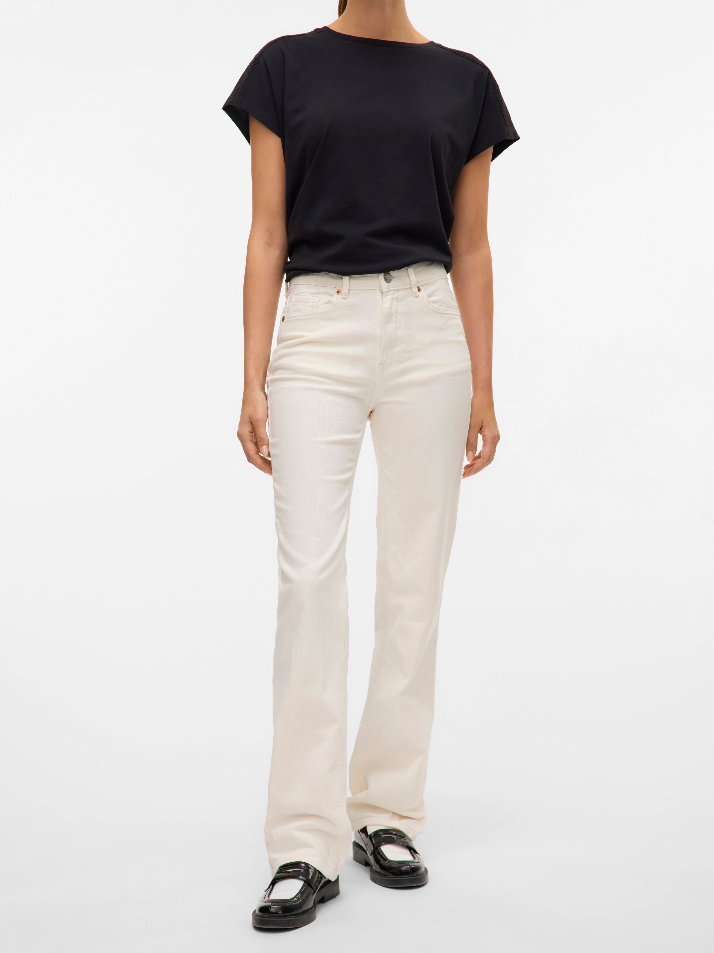 Vero Moda Straight-Jeans »VMTESSA HR STRAIGHT JEANS COLOR GA NOOS«