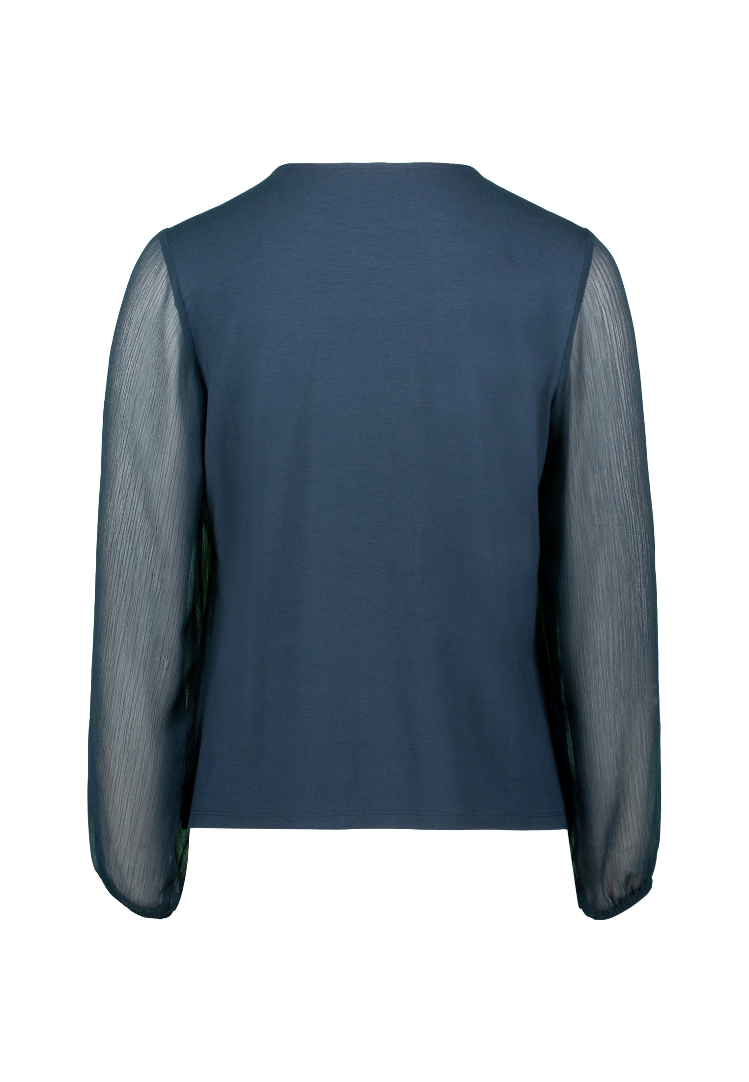 Zero Klassische Bluse »Blusenshirt mit transparenten Ärmeln«