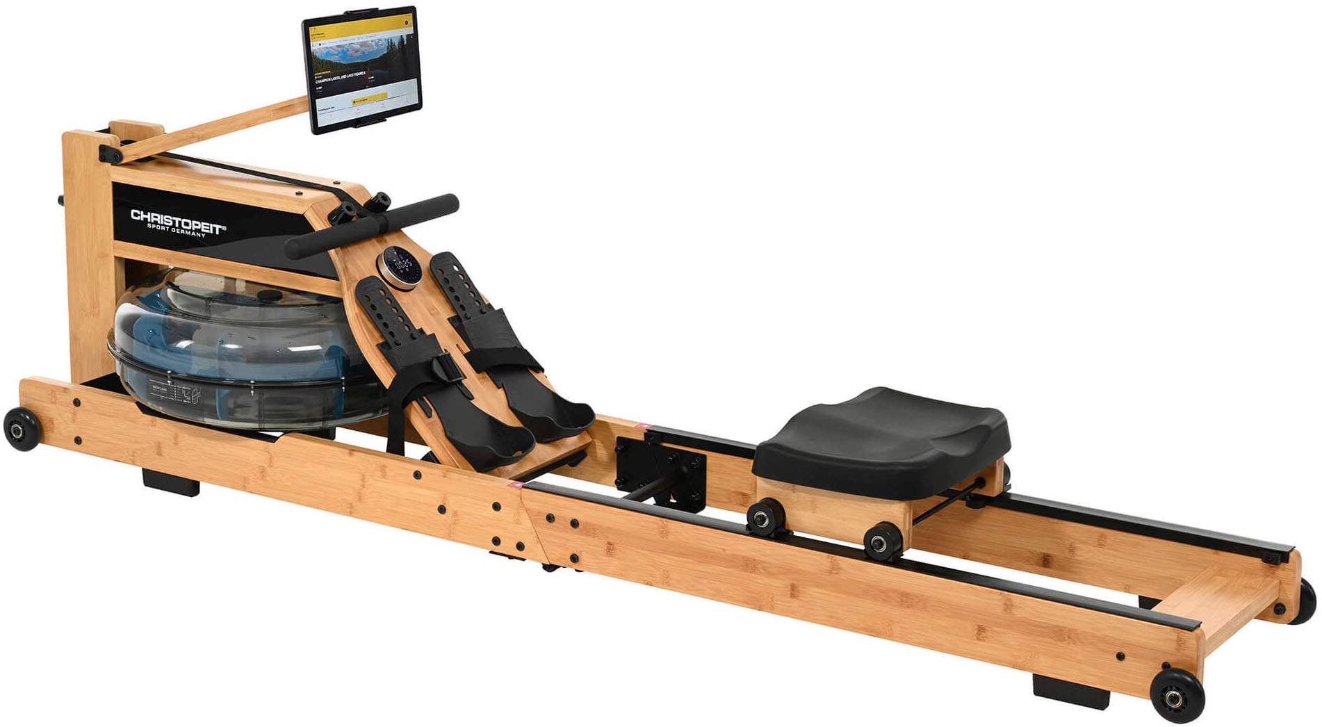 Christopeit Sport Rudergerät »Wasserrudergerät Colorado« Rudermaschine, klappbar