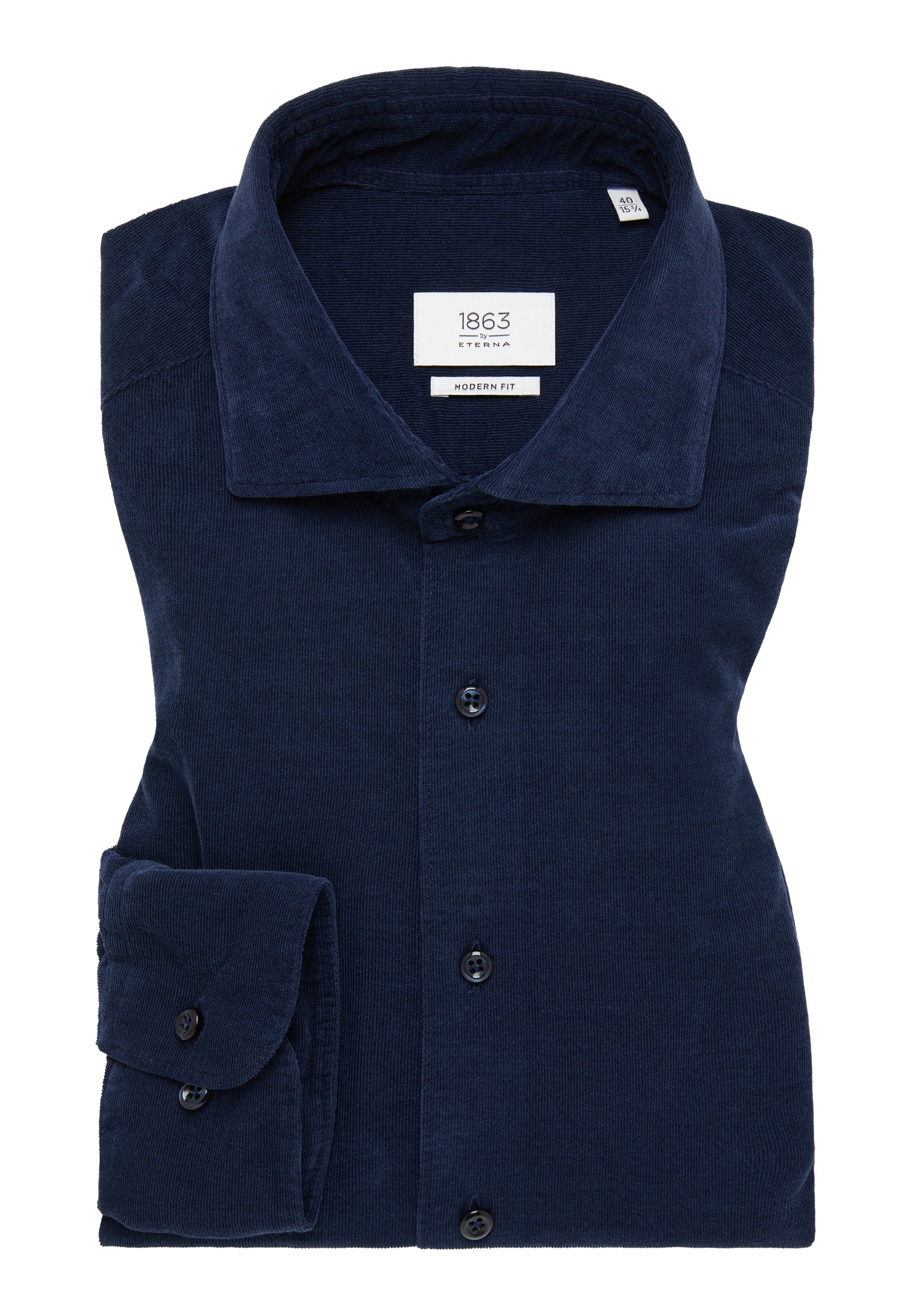 Eterna Langarmhemd »MODERN FIT« EASY IRON (bügelleicht)