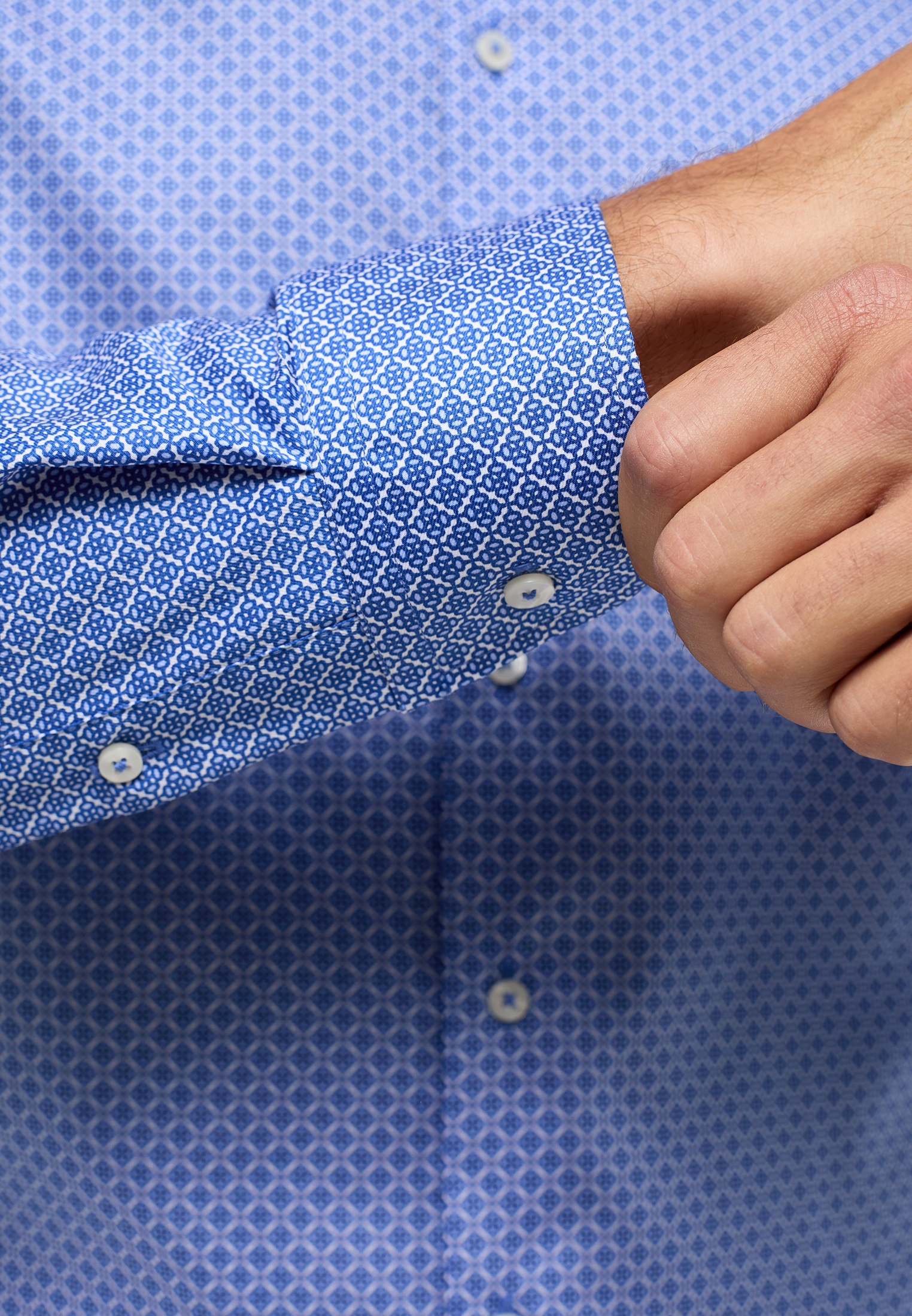 Eterna Langarmhemd »SLIM FIT«