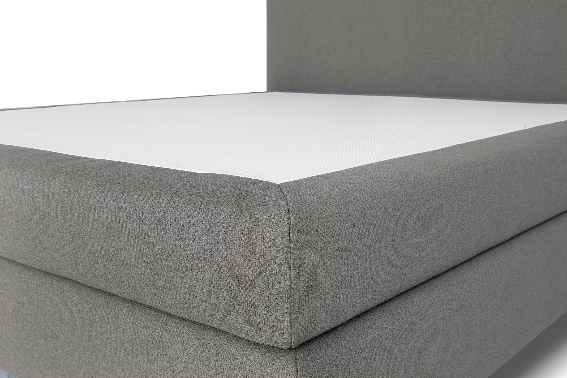 Die PlanBar Boxspringbett »OC-ON23163« inkl. Matratzen, Topper u. Bonellfederkern Unterbau, 160/180x200cm