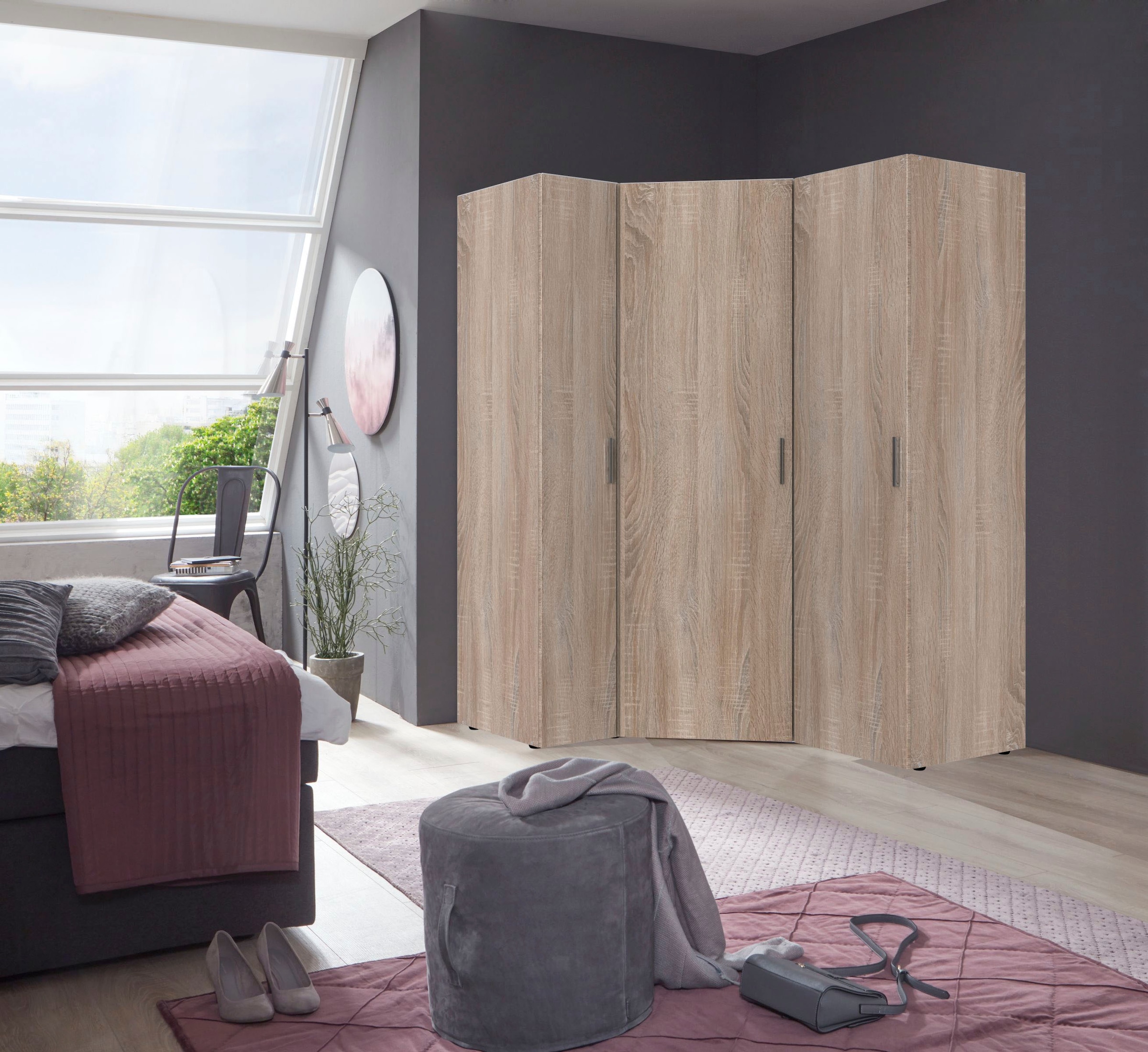 Wimex Schranksystem »Münster«, (Spar-Set, 3tlg: Eckschrank+ 2 Schränke 30cm und 50cm breit), Mehrzweckschrank