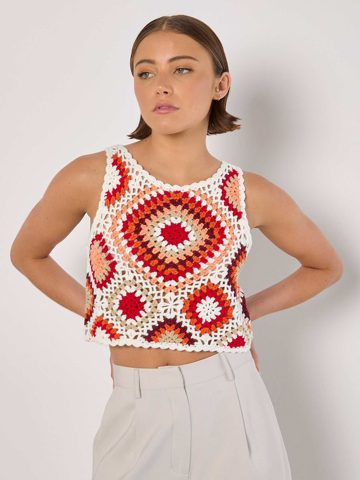 Apricot Stricktop »Top« in Cop-Länge