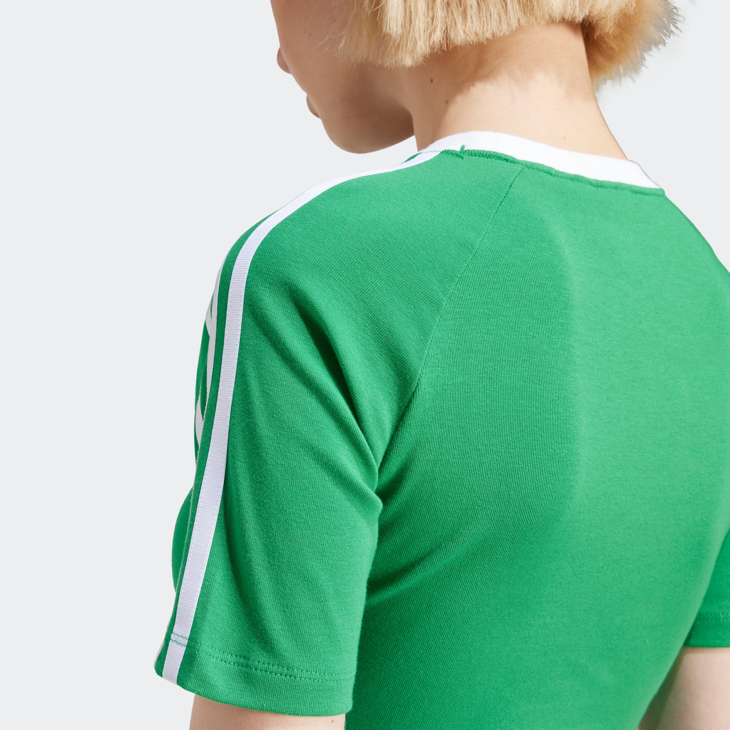 adidas Originals T-Shirt »3 S BABY TEE«, Cropped drei Streifen Shirt