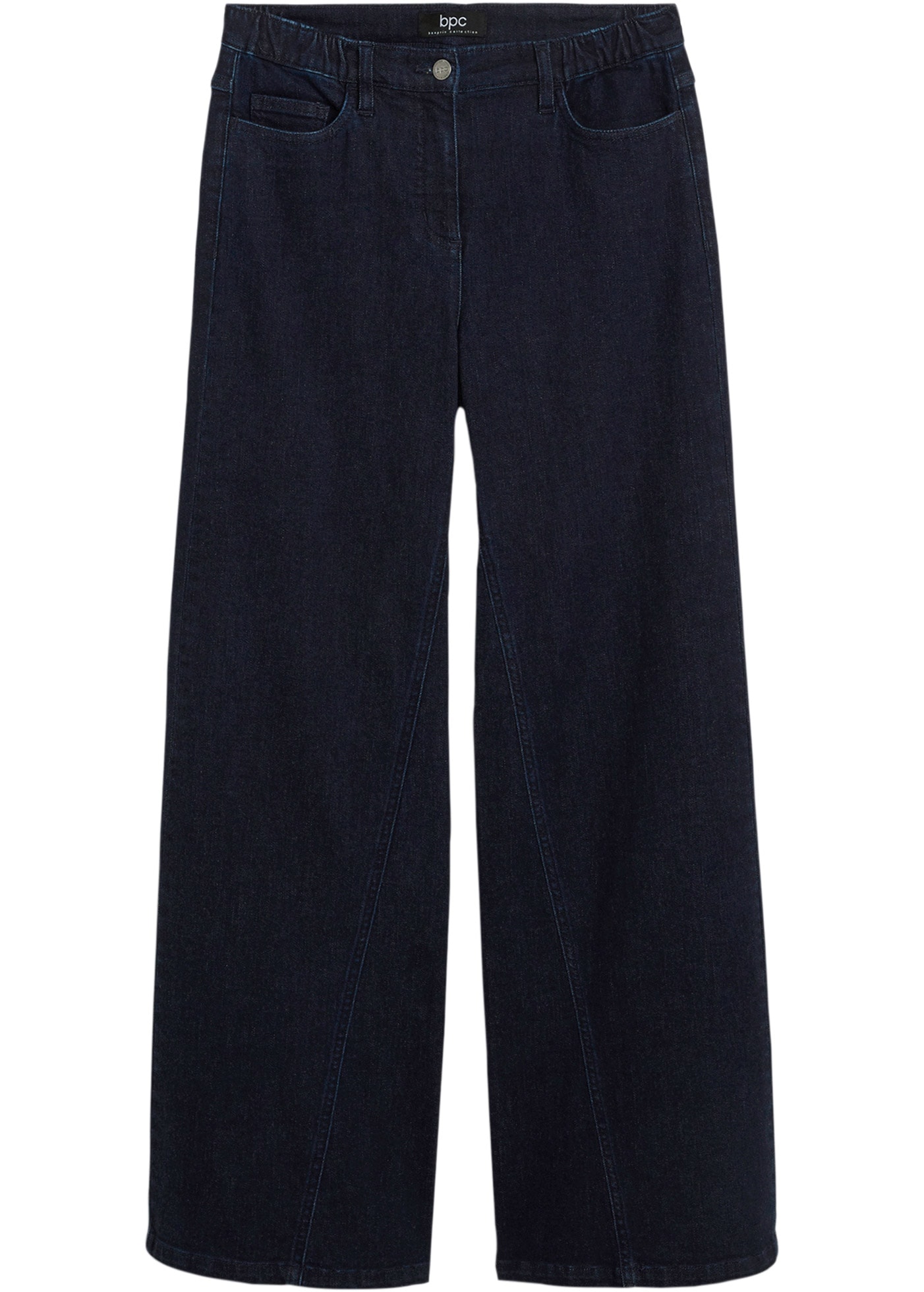 bonprix Weite Jeans Regular Fit, mit Elasthan-Anteil, mit Bequembund