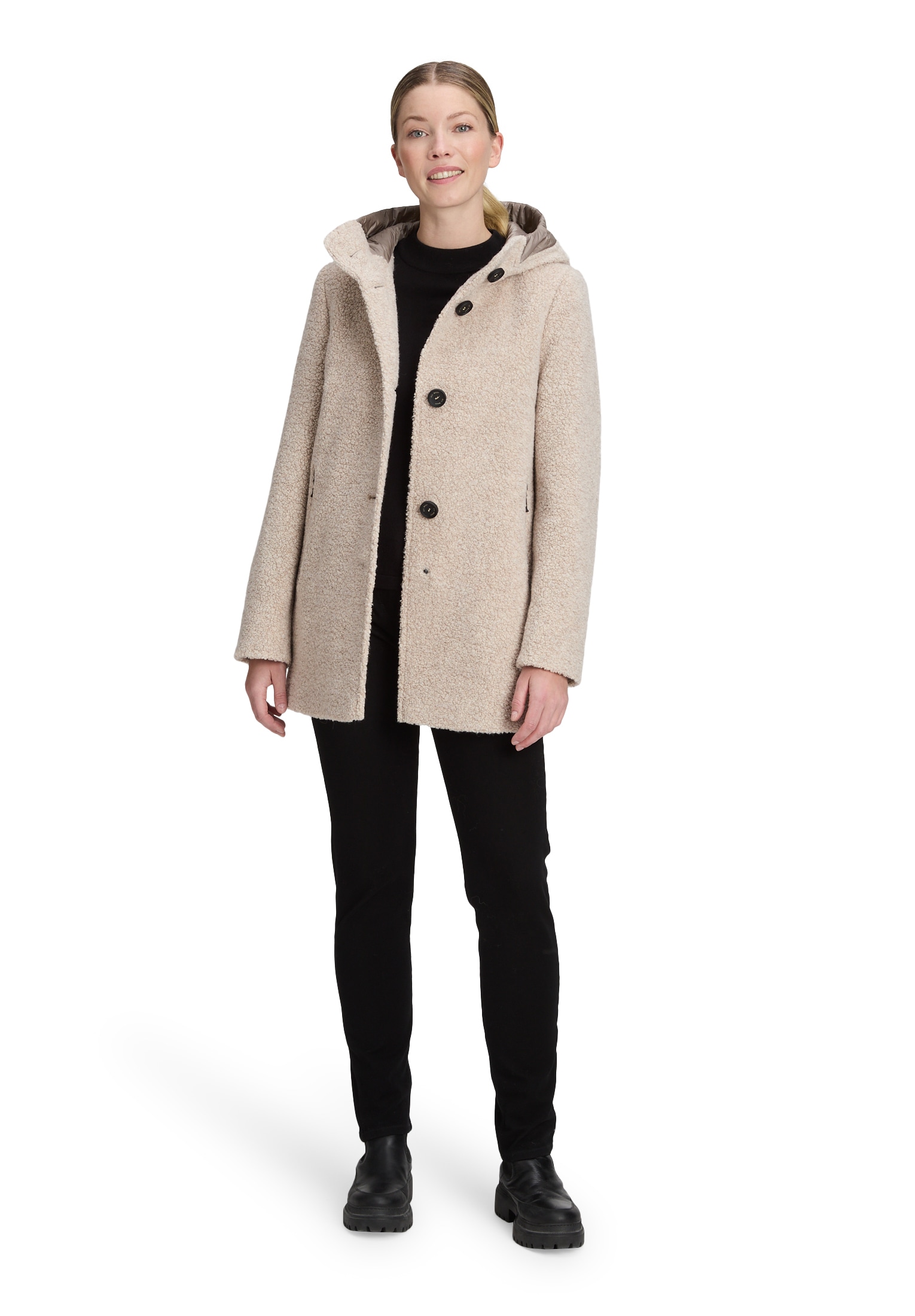 Gil Bret Wolljacke »Wolljacke mit Kapuze«