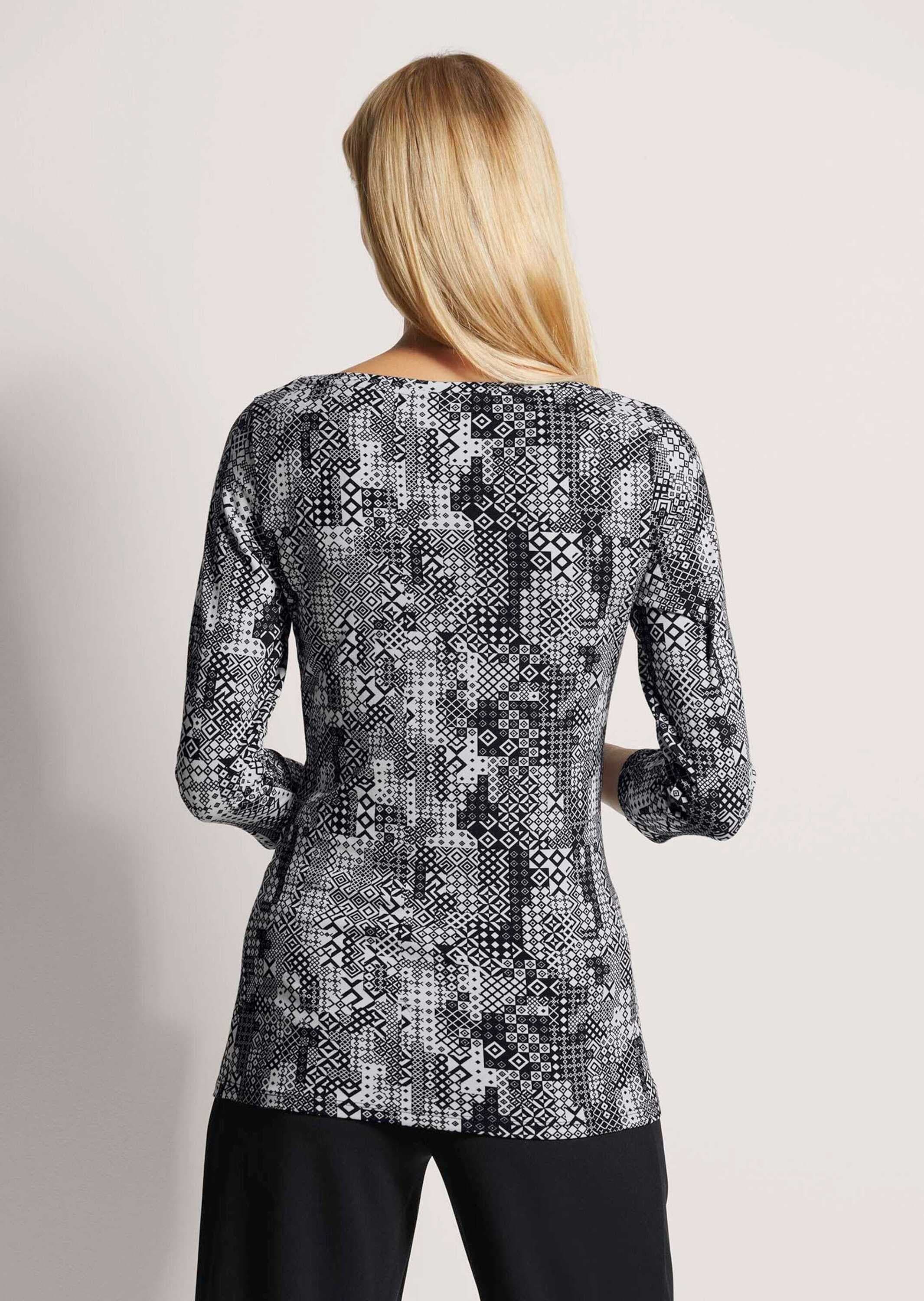 MADELEINE 3/4-Arm-Shirt »Shirt Rundhals-Shirt mit 3/4-Ärmeln«