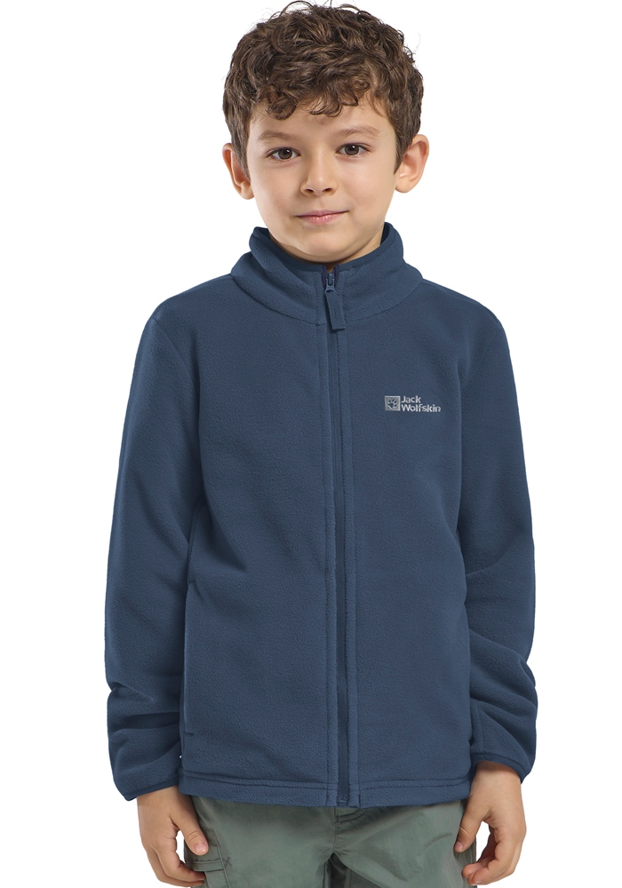 Jack Wolfskin Fleecejacke »TAUNUS JACKET K«, Winddicht, atmungsaktiv, Übergangsjacke