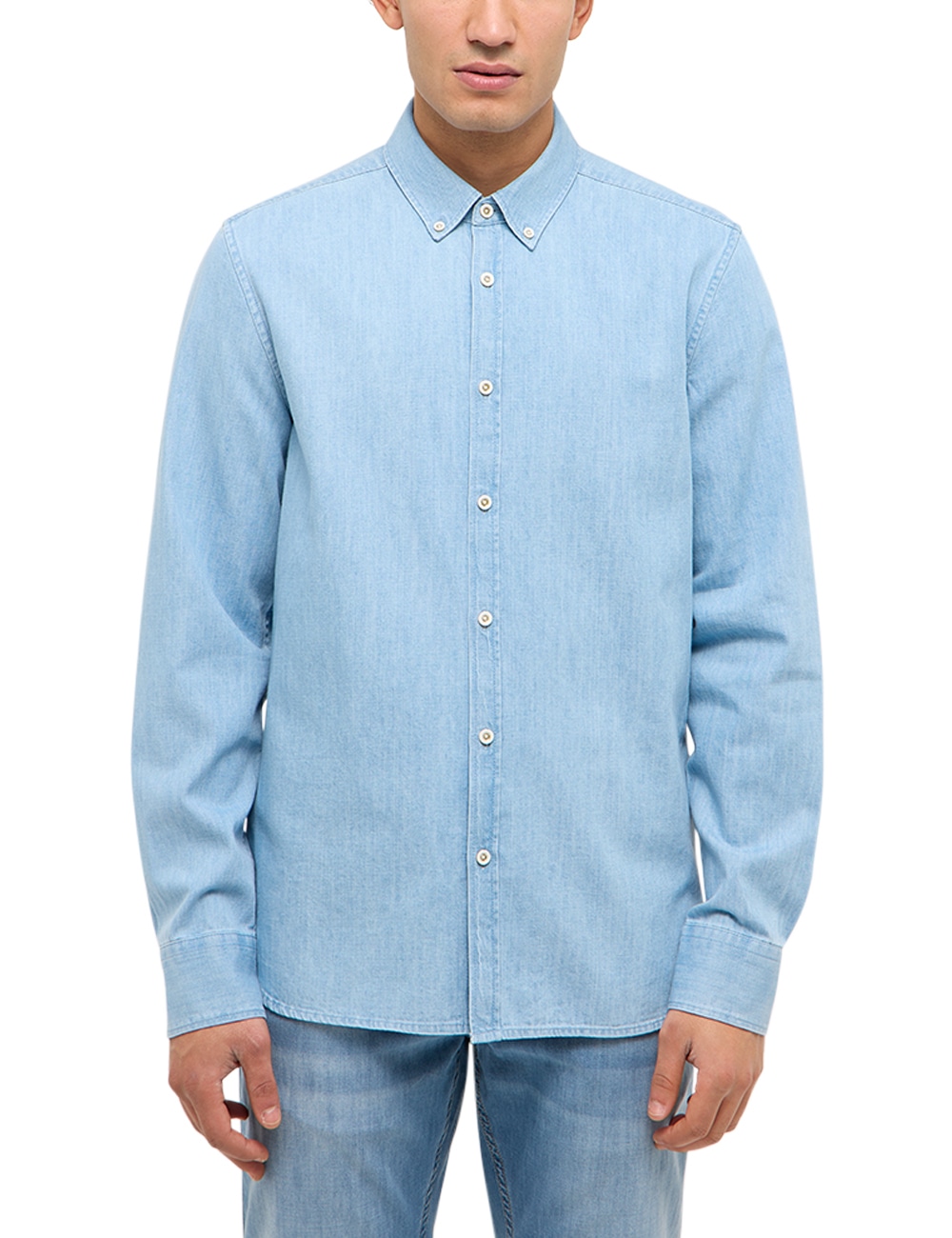 MUSTANG Langarmhemd »Herren Style Cullman«