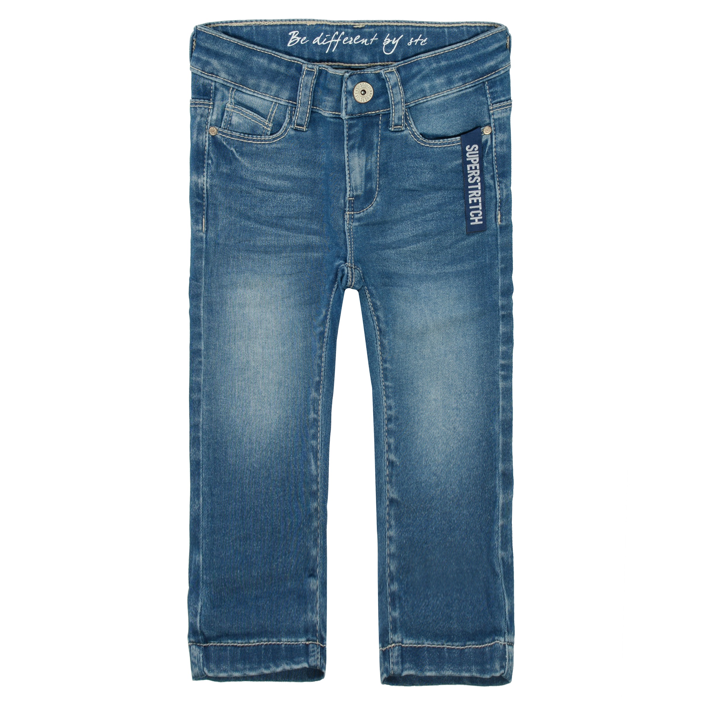 Staccato Mädchen Skinny-fit-Jeans Regular Fit in blau, Größe 164