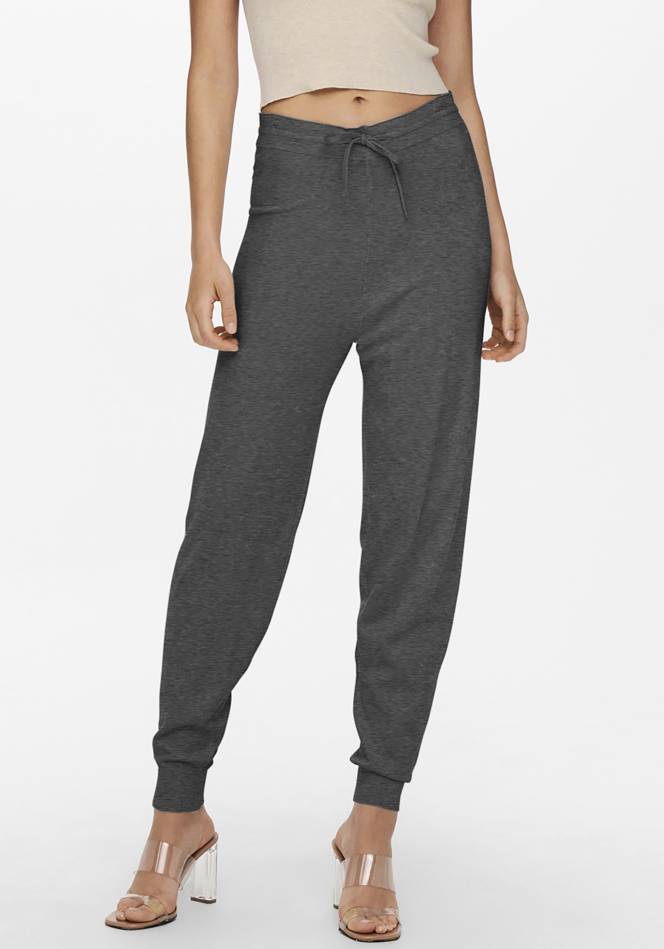 Only Strickhose »ONLCOZY SLIM PANTS«, im Jogger-Style