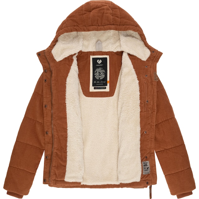 Online im Steppjacke Ragwear OTTO Shop »Winterjacke Wuggys«, Kapuze mit