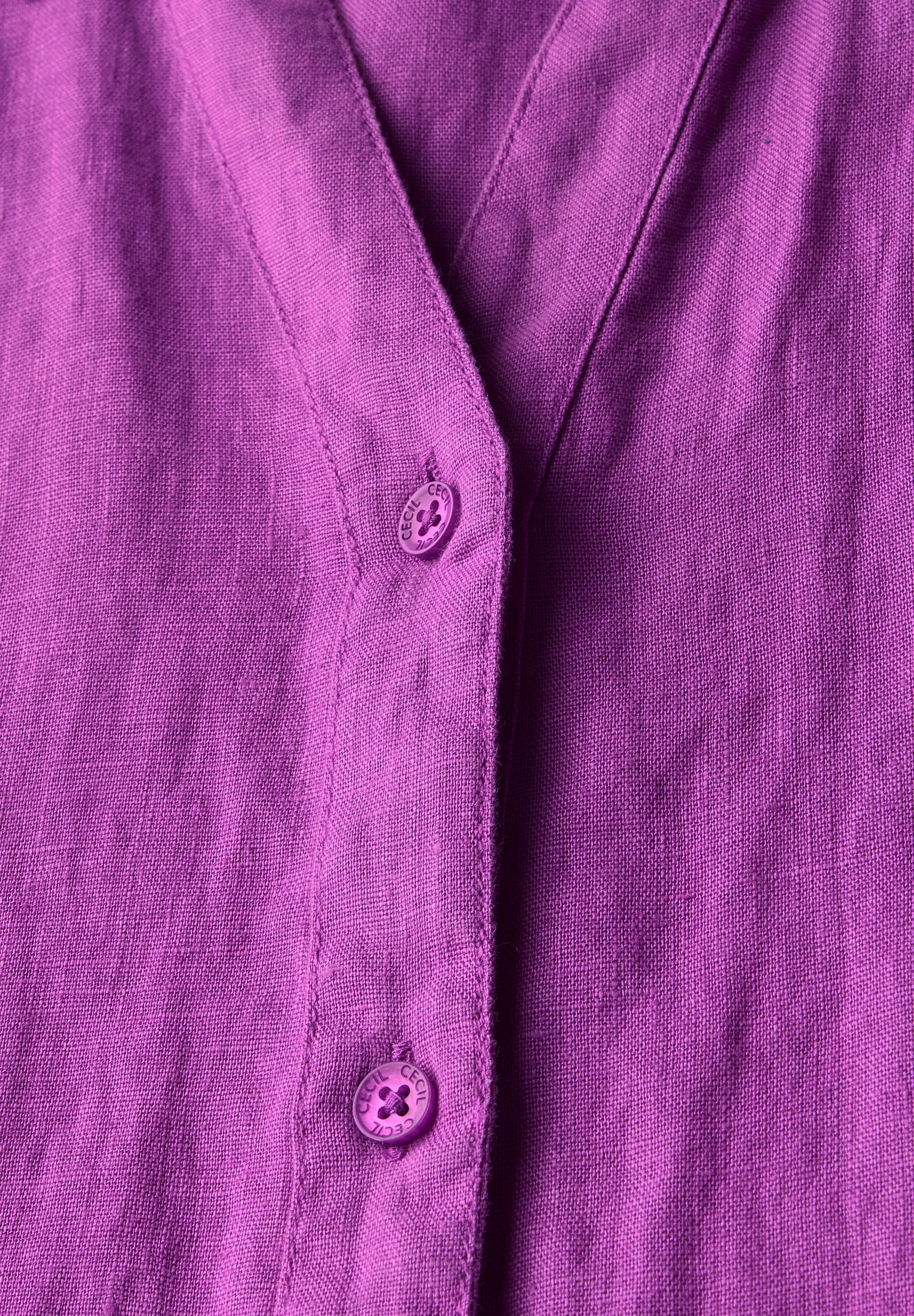 Cecil Blusenkleid, aus Leinen und mit 3/4-Arm