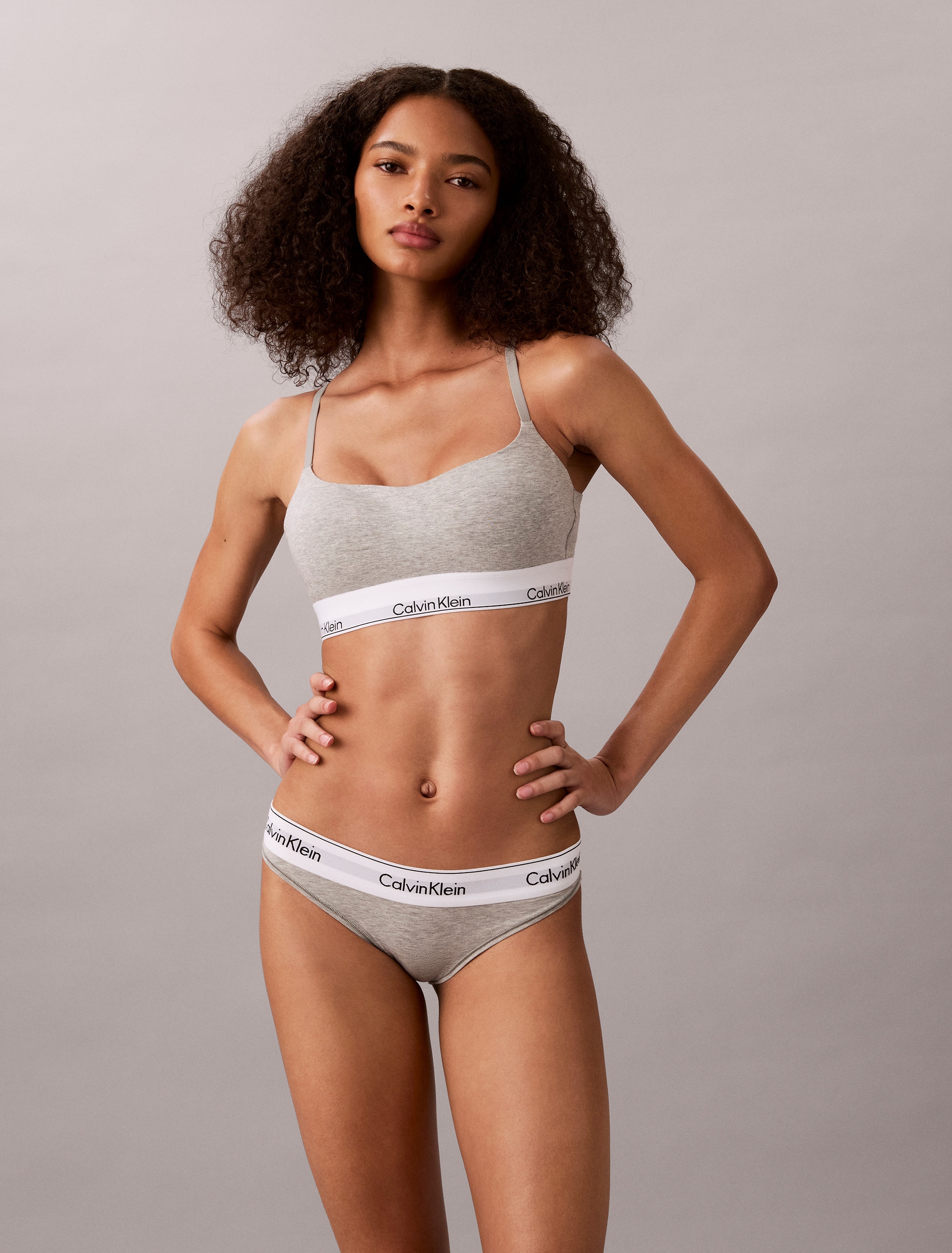Calvin Klein Underwear Bustier »LIGHTLY LINED BRALETTE« mit Logobund
