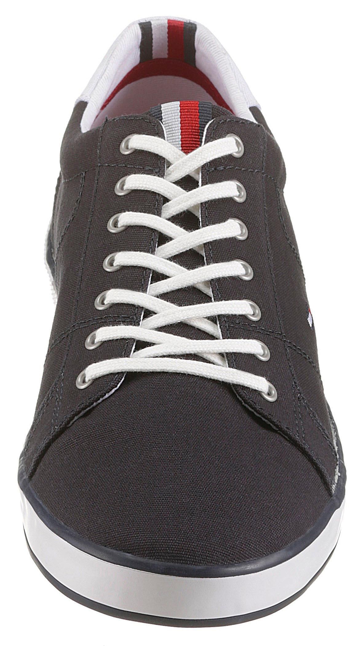 Tommy Hilfiger Sneaker »H2285ARLOW 1D«, mit seitlichem Logoflag, Freizeitschuh, Halbschuh, Schnürschuh