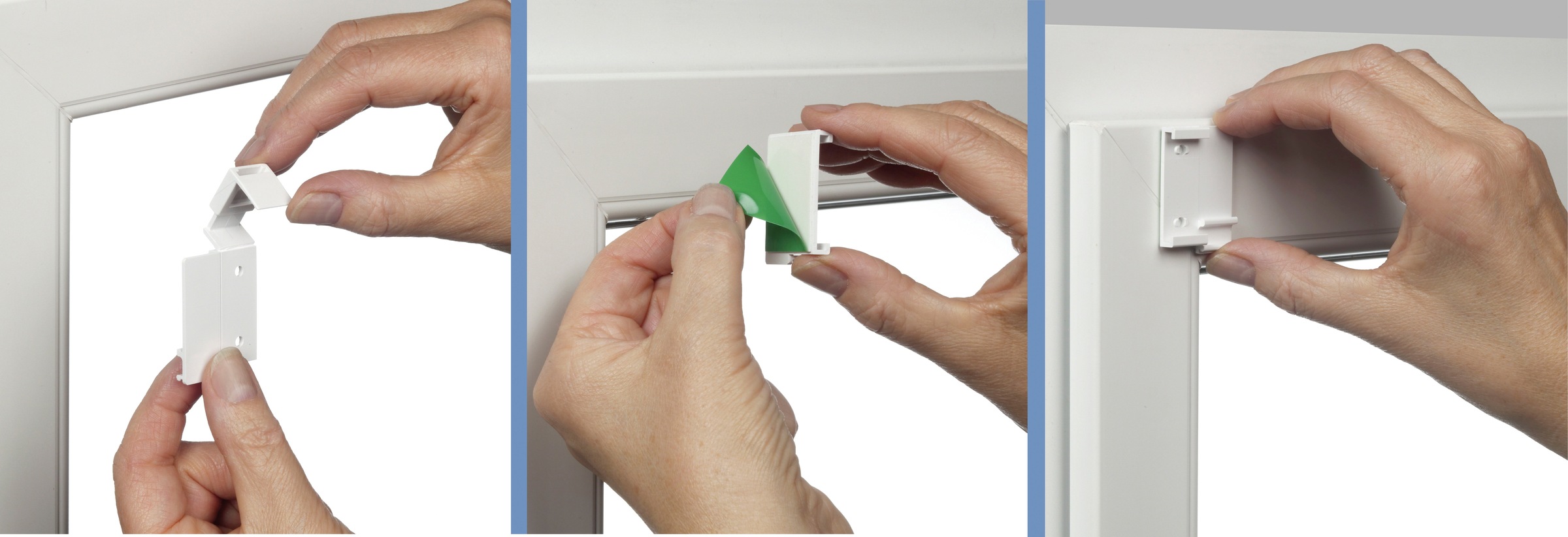 GARDINIA Doppelrollo »Easyfix« halbtransparent Sichtschutz mit Bohren/ohne Bohren freihängend segmentweise gewebter Stoff