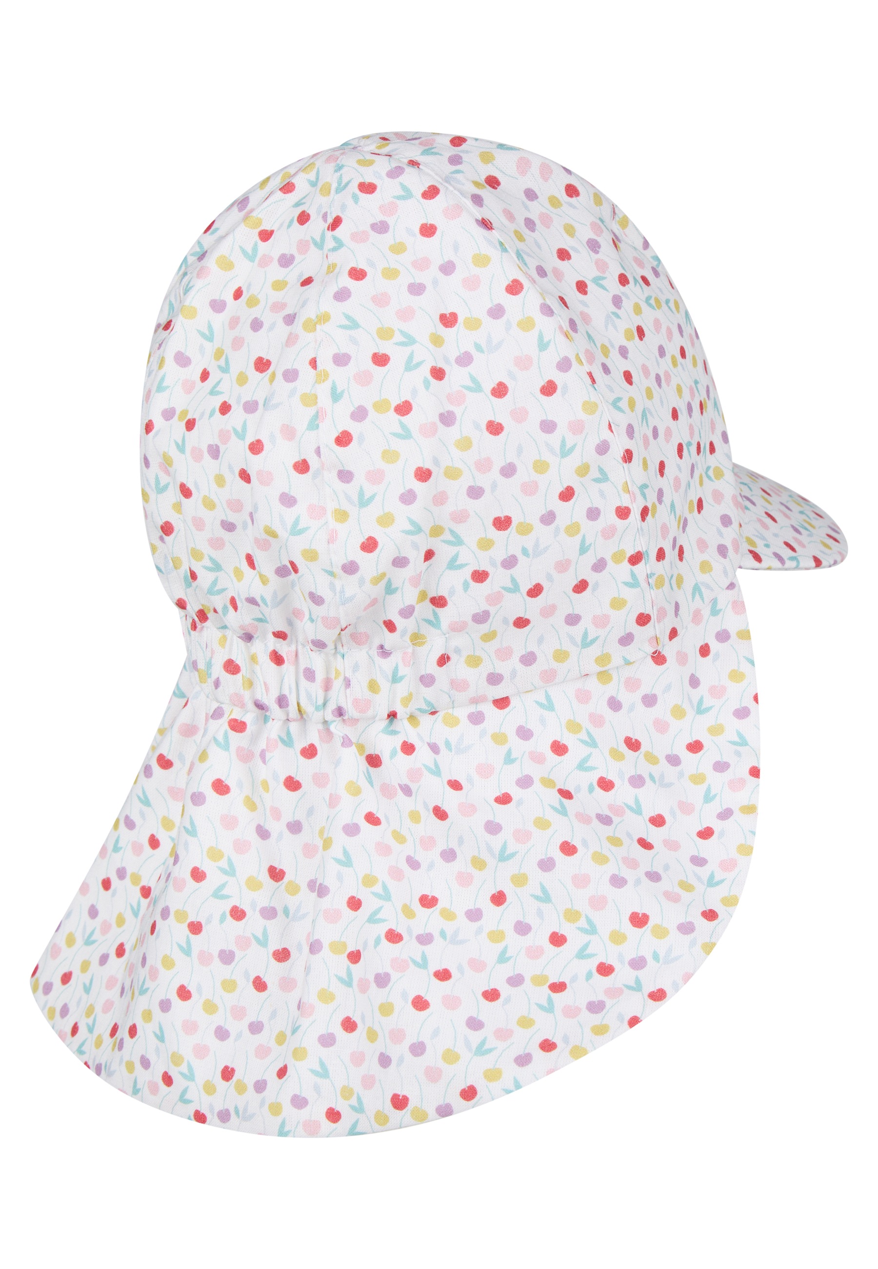 Sterntaler® Sonnenhut »Schirmmütze mit Nackenschutz Früchte«