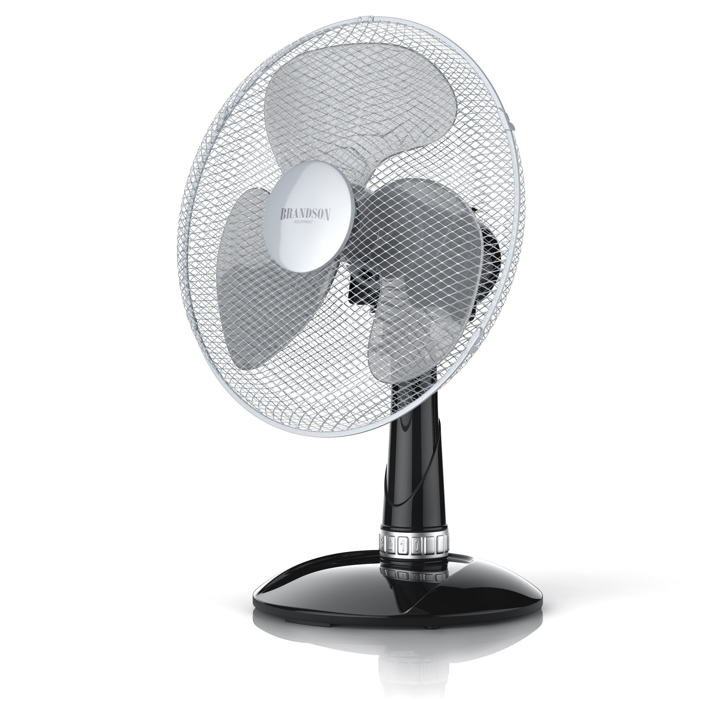 Brandson Tischventilator mit 30cm Ø & 3 Leistungsstufen