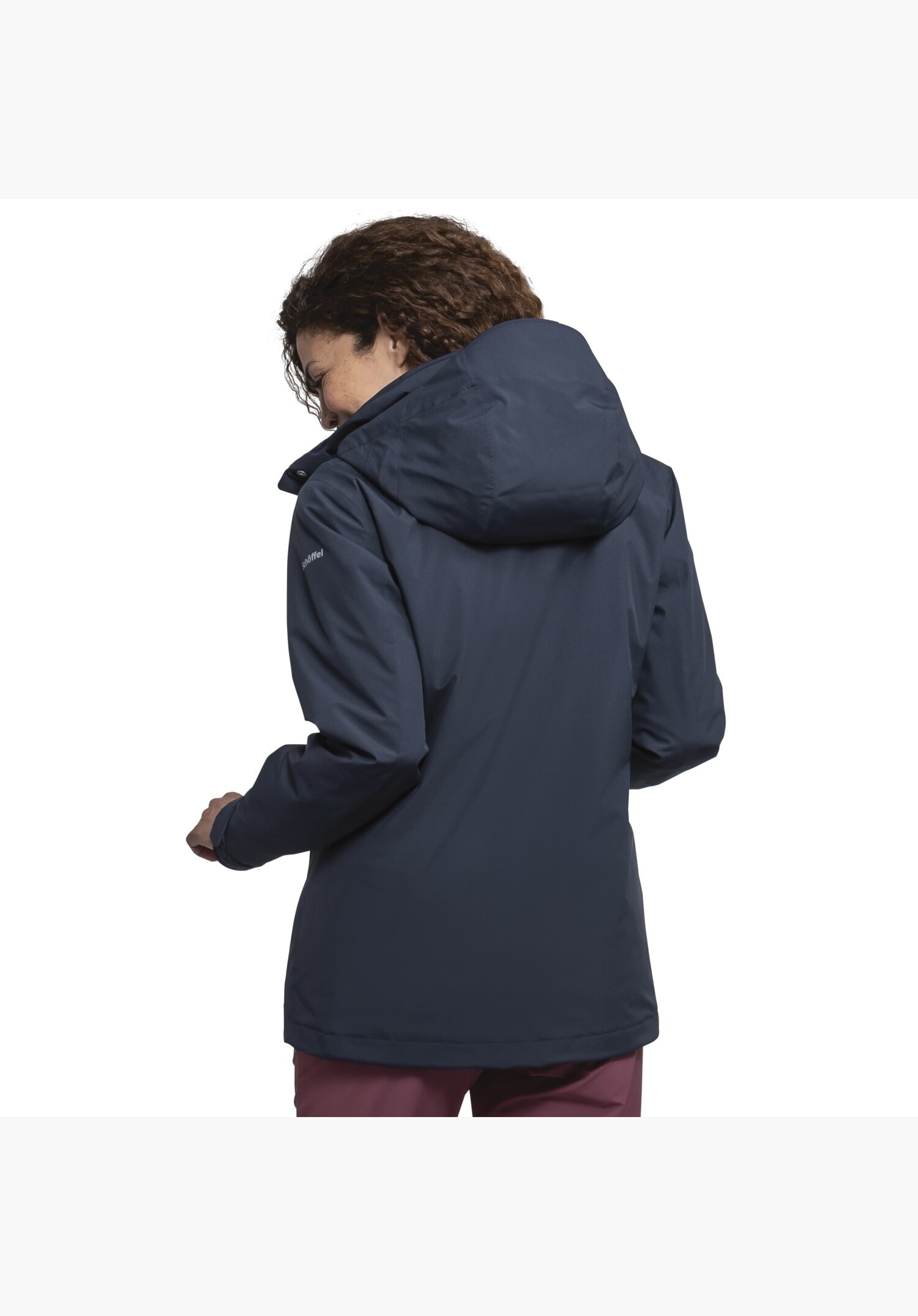 Schöffel 3-in-1-Funktionsjacke »3in1 Jacket Style Tamina WMS« 2 Stk. tlg. mit Kapuze wasserdicht, winddicht, atmungsaktiv, mit Kapuze