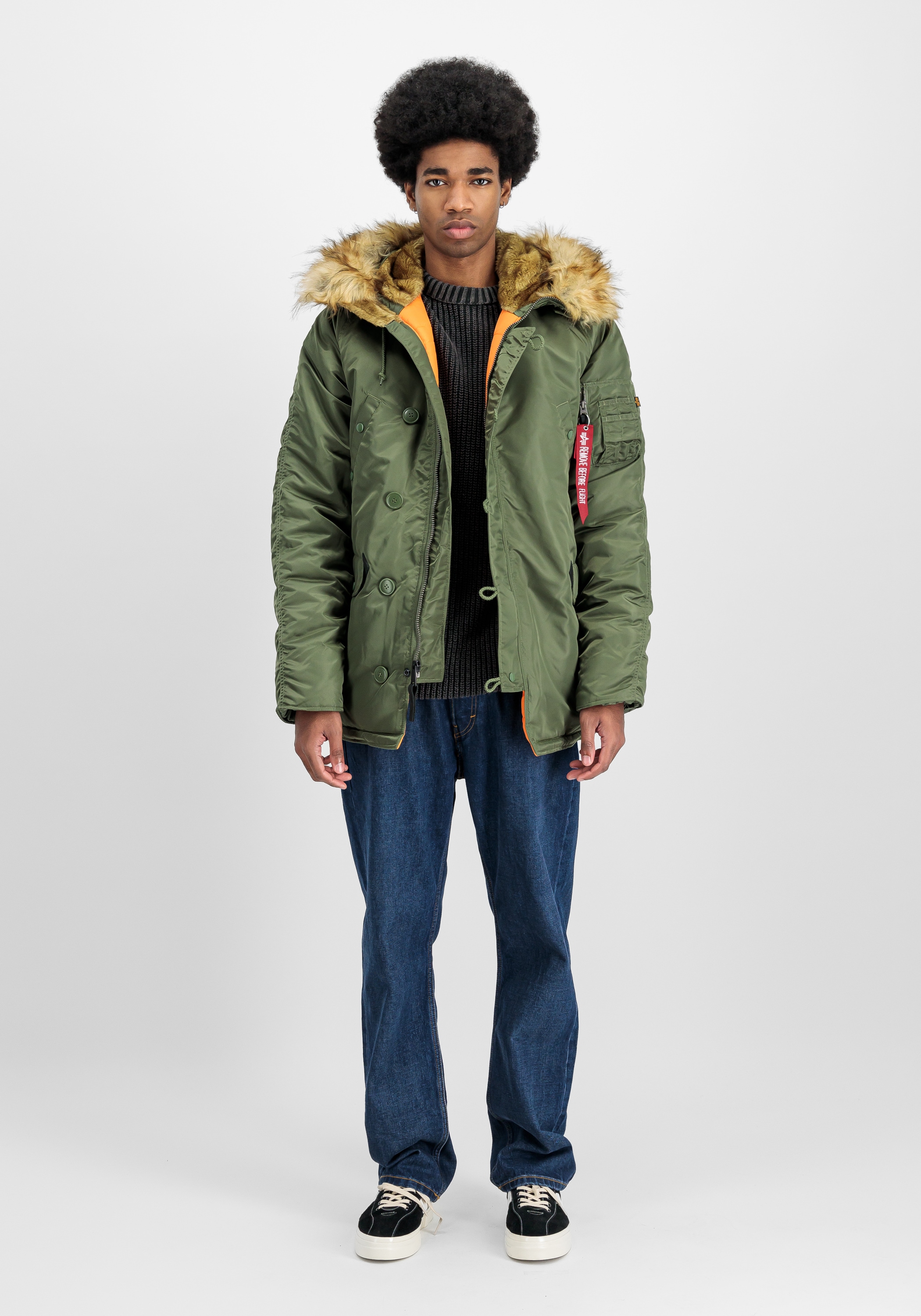 Alpha Industries Winterjacke »N-3B VF 59 Vintage Fit«
