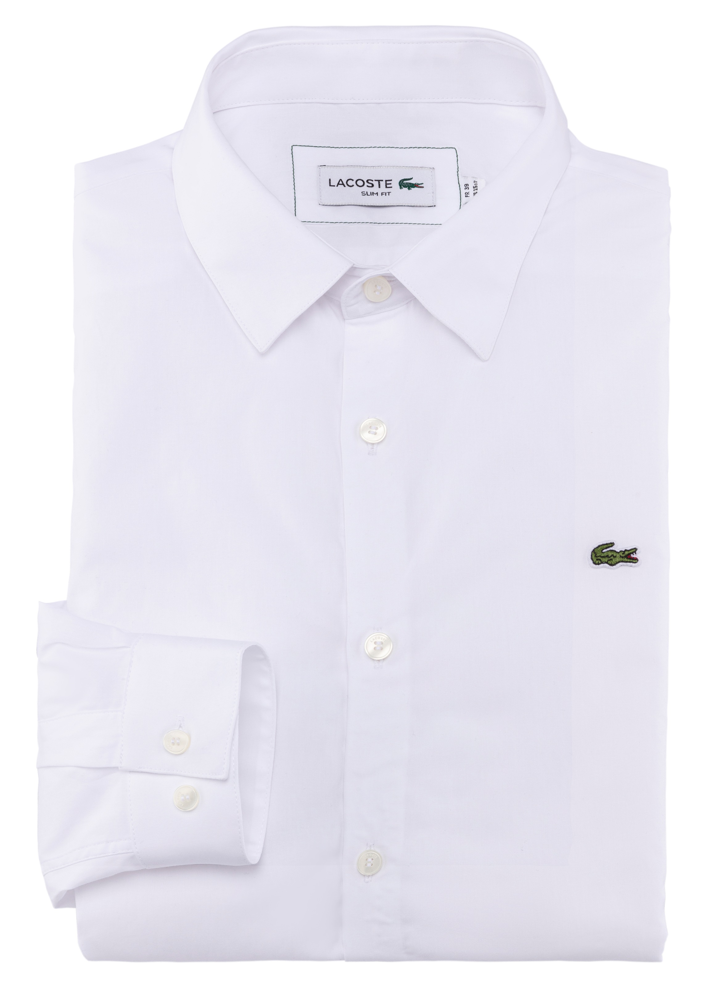Lacoste Langarmhemd »OBERHEMDEN«, mit Lacoste Logo auf der Brust online  bestellen bei OTTO