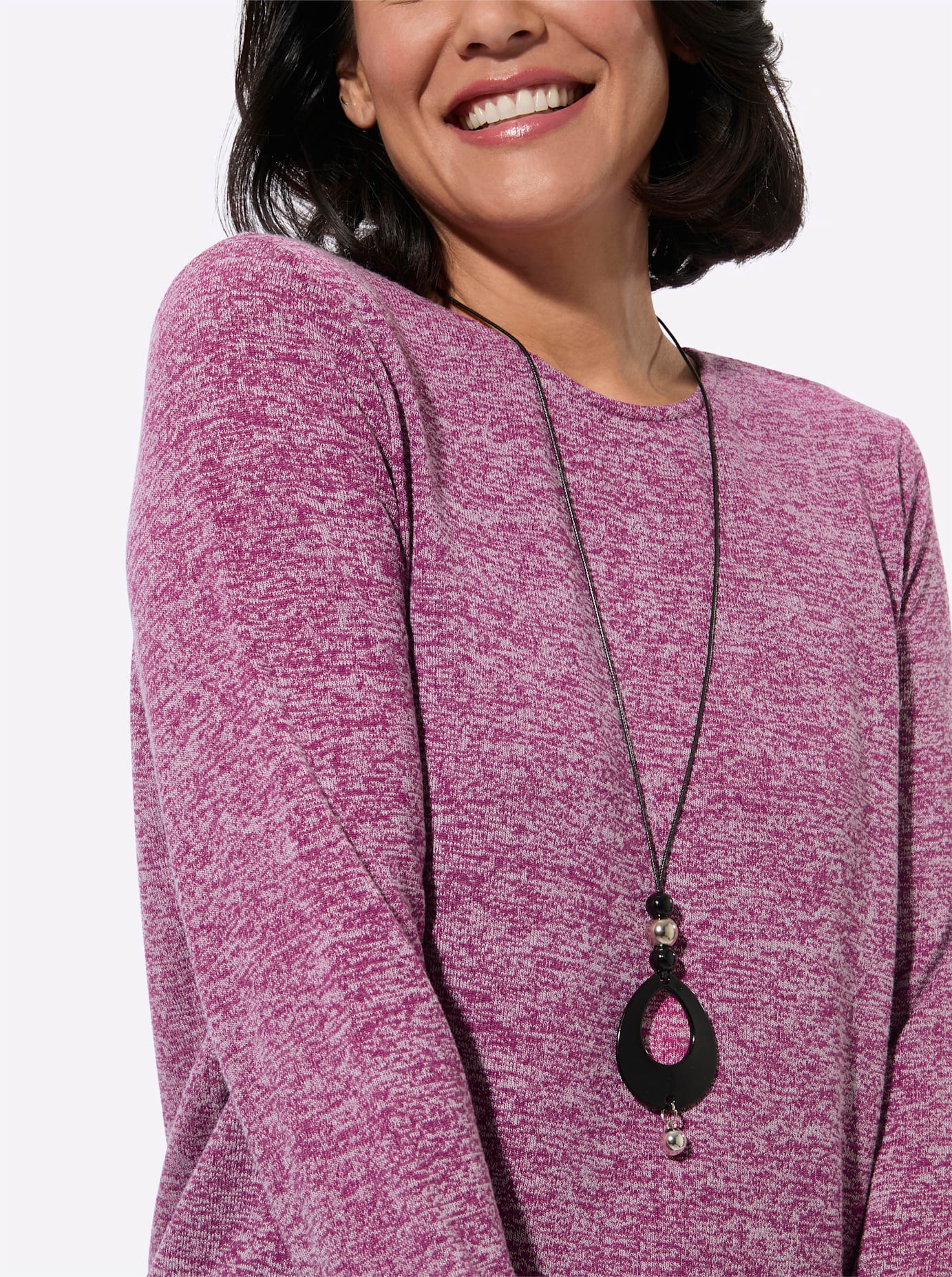 Casual Looks Langarmshirt »Rundhals-Shirt« 1