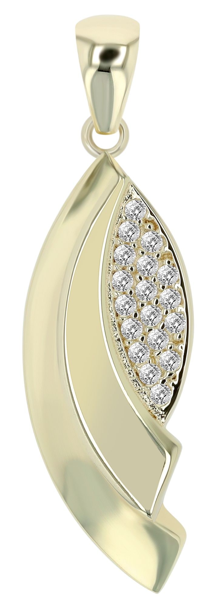 Adelia´s Kettenanhänger »Damen Anhänger aus 333 Gold mit Zirkonia«