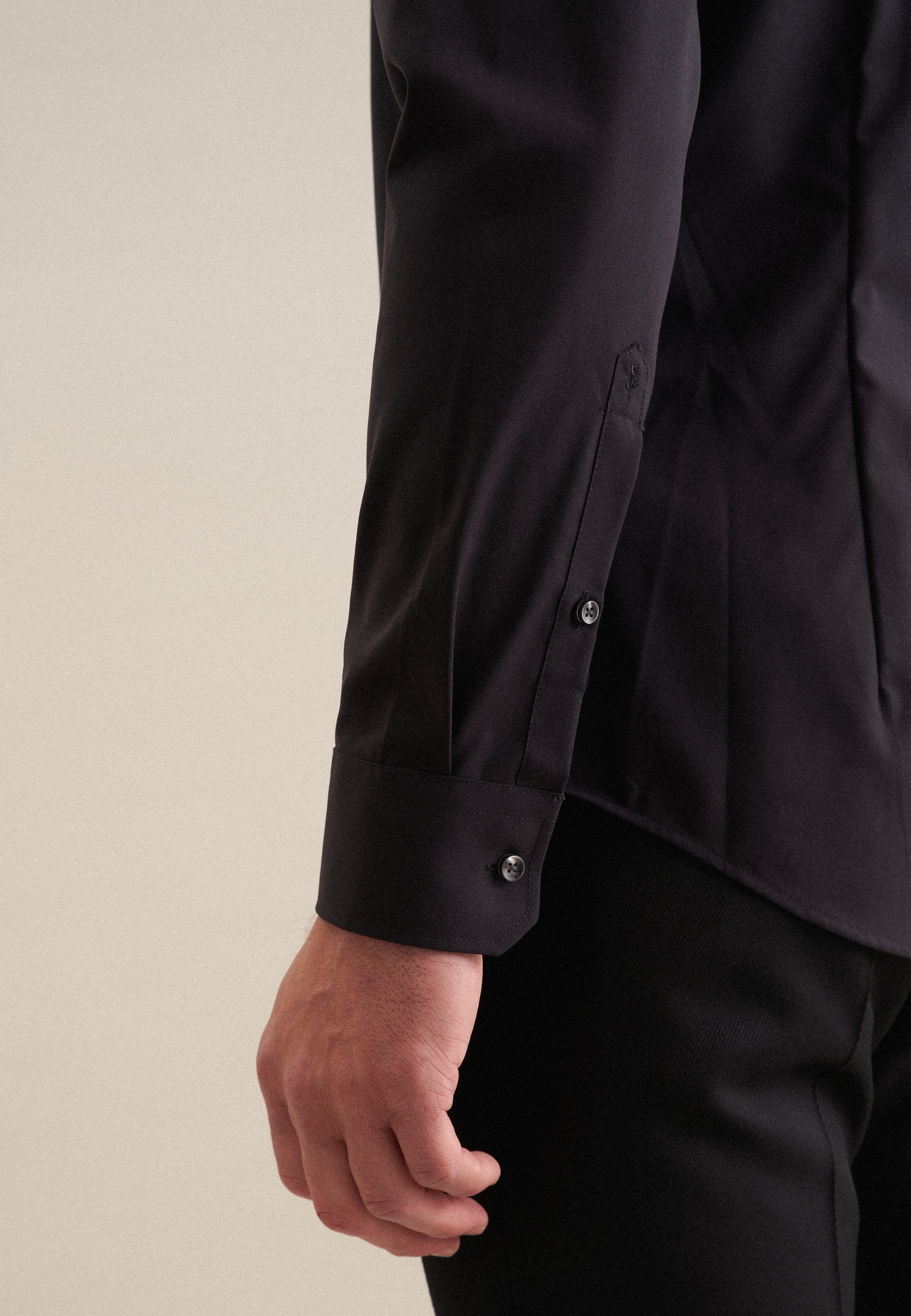 seidensticker Businesshemd »Schwarze Rose«, Uni