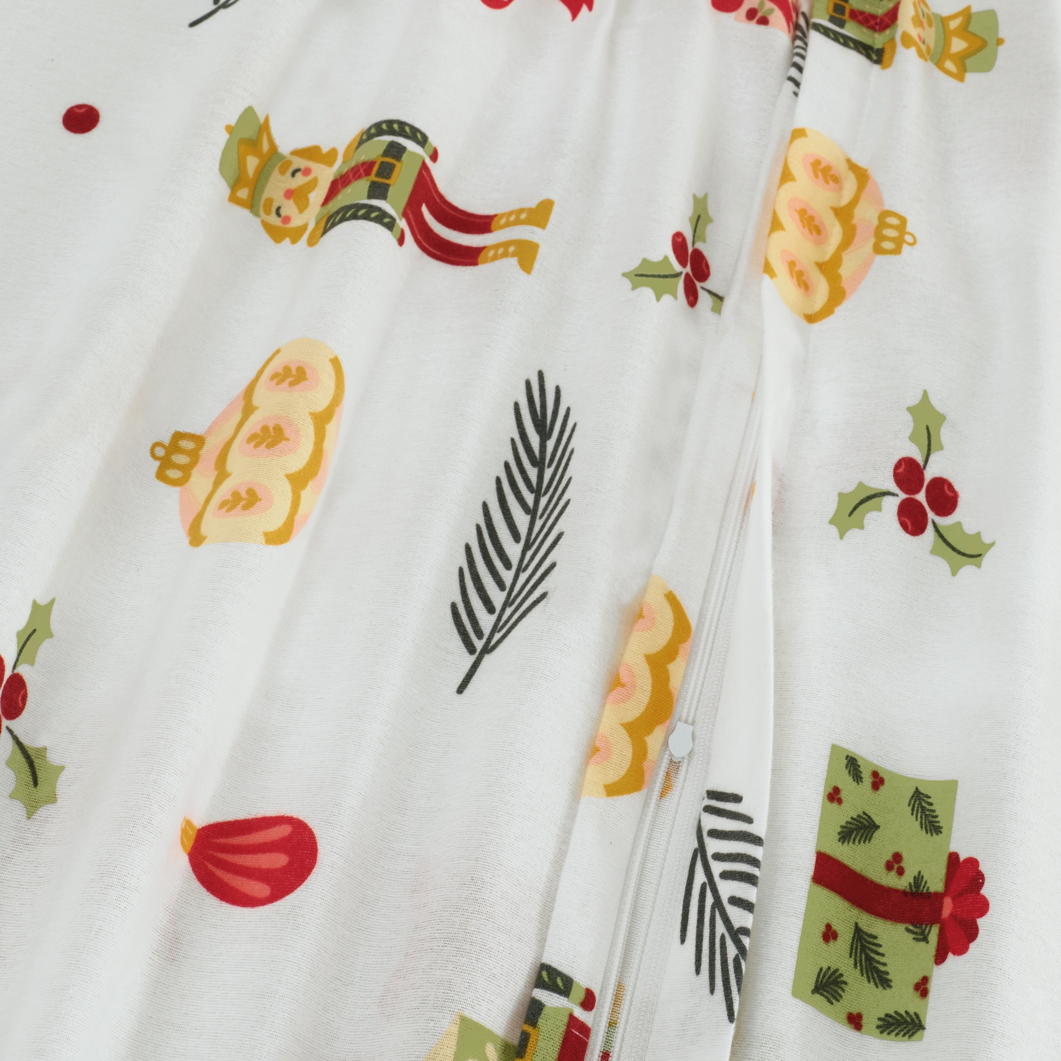 Florella Bettwäsche »»Daniel weiss « Flausch-Flanell,  100% Baumwolle«