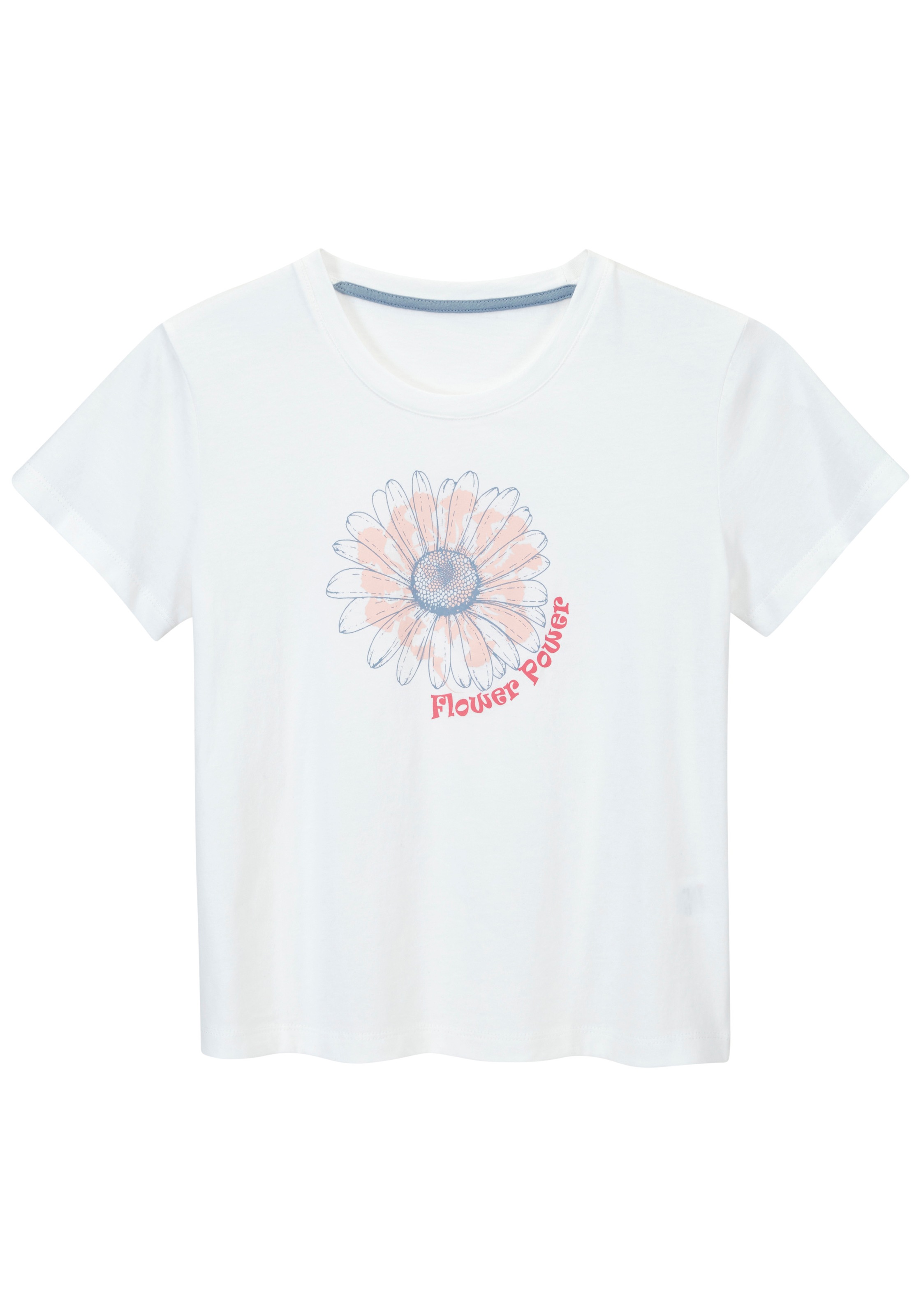 petite fleur Pyjama 2 Stück, 4 Mädchen - kurzer Schlafanzug mit großem Druck