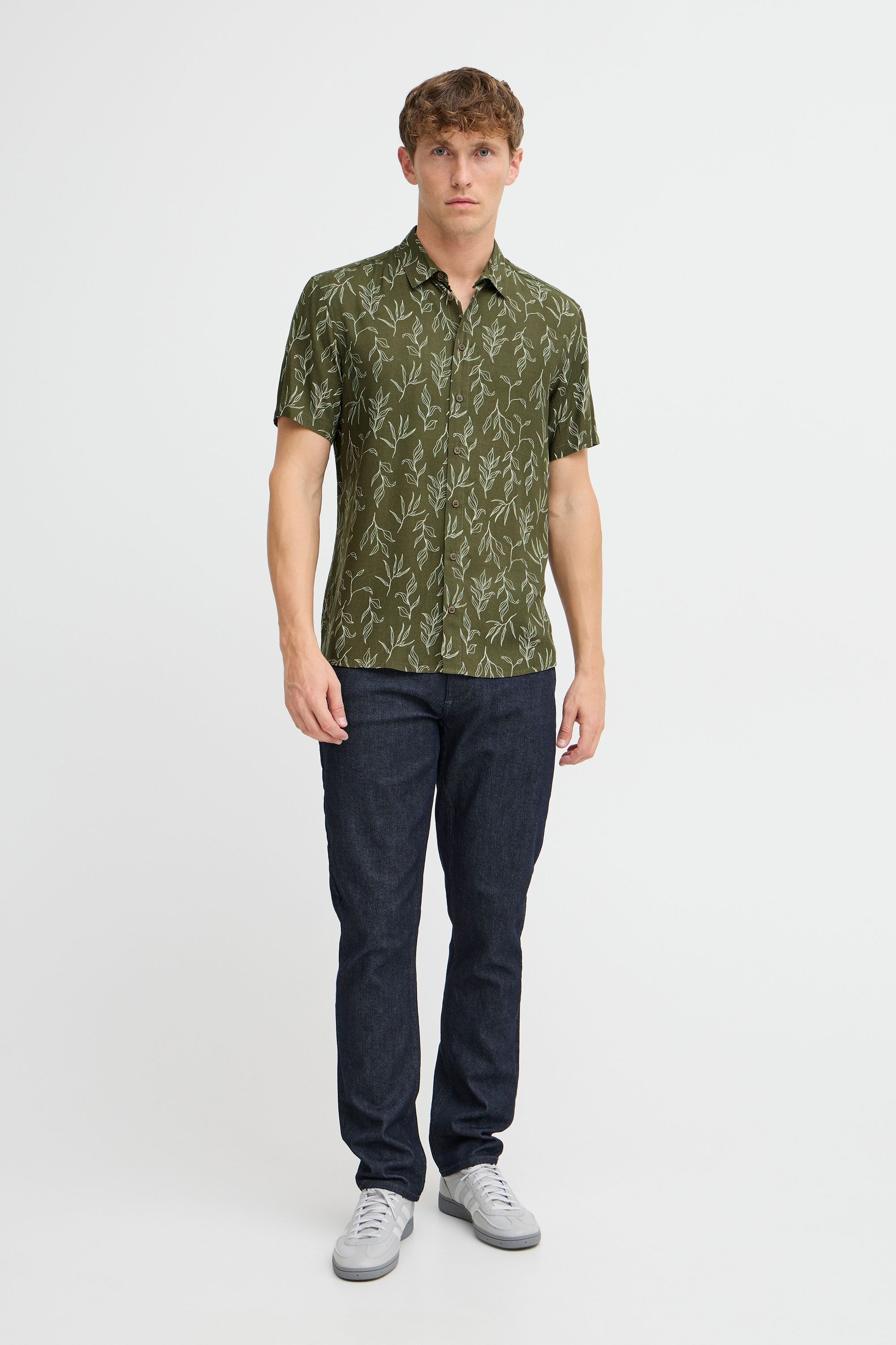 Blend Kurzarmshirt »Kurzarmhemd BHACE Shirt«