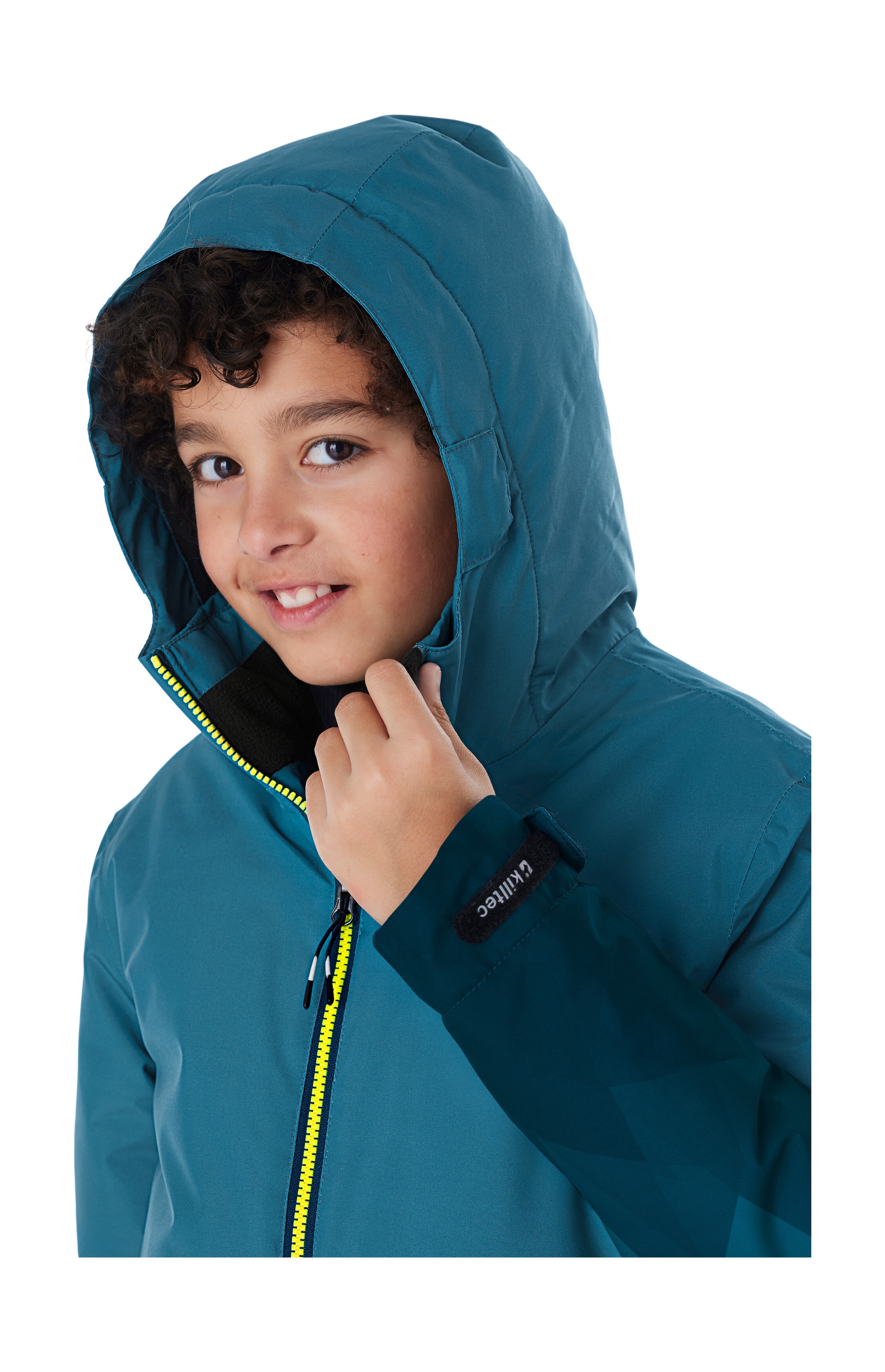Killtec Skijacke »KSW 383 BYS SKI JCKT« Wasser- und winddichte Skijacke mit verstellbarer Kapuze