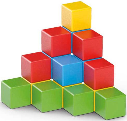 Geomag™ Magnetspielbausteine »GEOMAG™ Magicube Creative Set«, (16 St.), Made in Europe