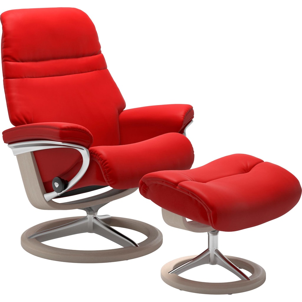 Stressless® Relaxsessel »Sunrise«, mit Signature Base, Größe S, Gestell Whitewash