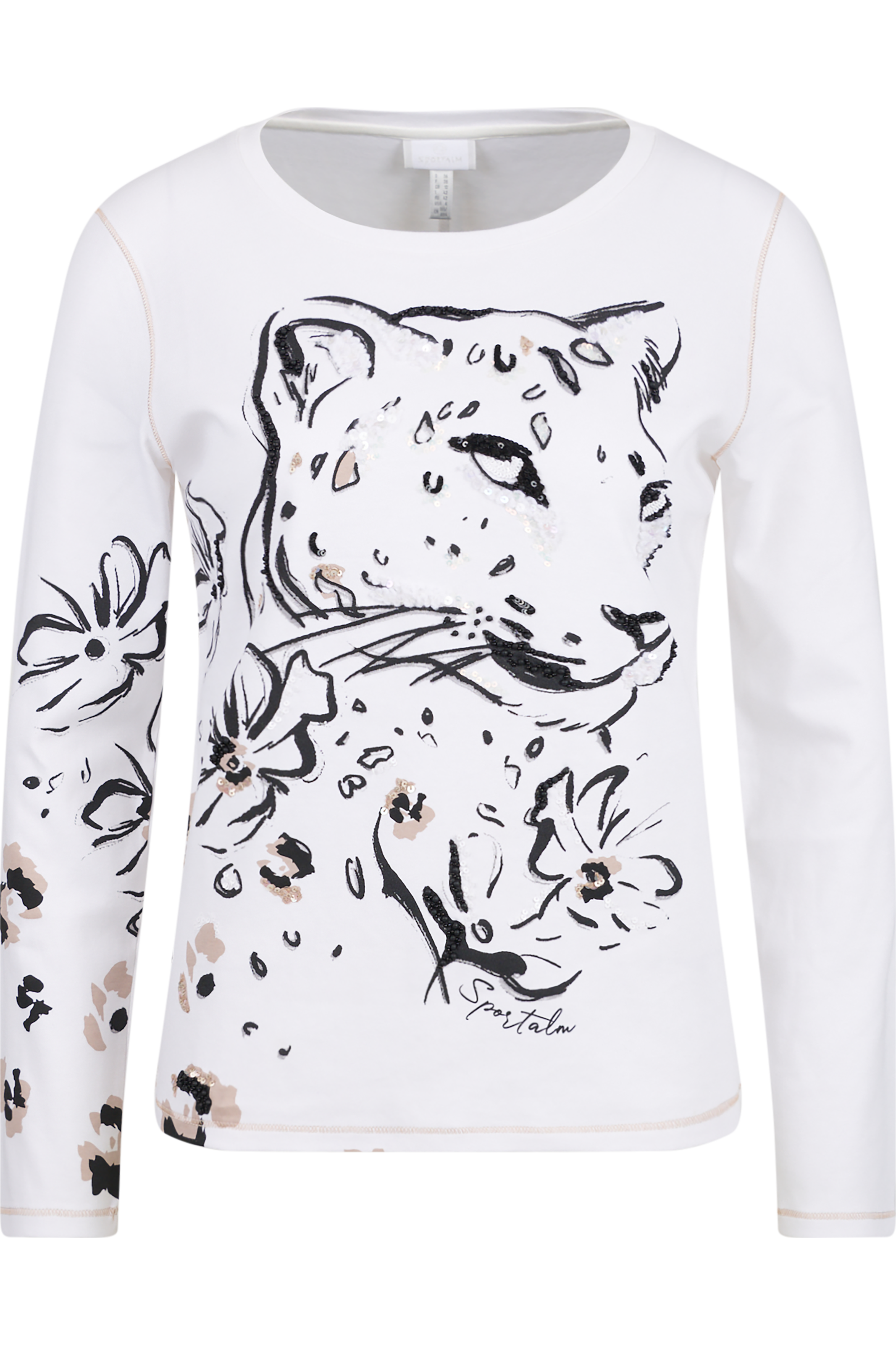 Sportalm Kitzbühel Langarmshirt, Regular fit mit Rundhalsausschnitt