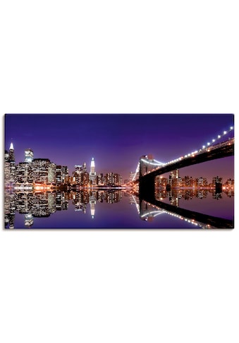 Leinwandbild »New York Skyline«, Amerika, (1 St.)